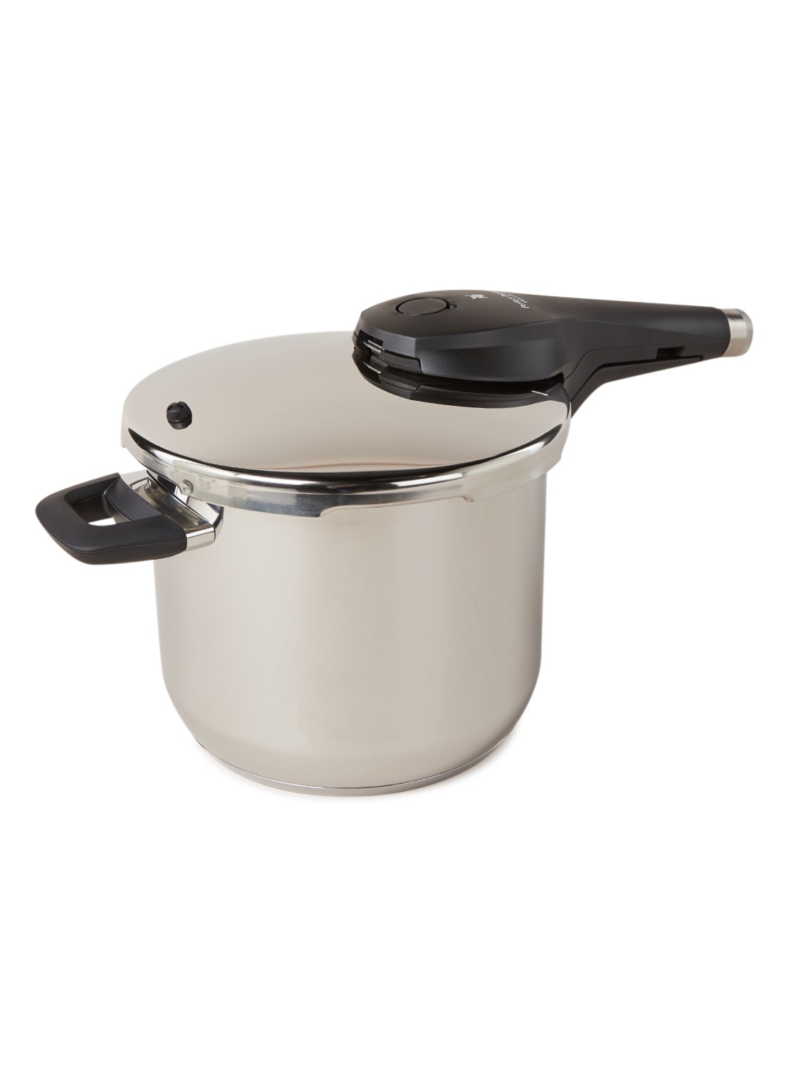 WMF Perfect Premium Snelkookpan Ø22 cm - voorkant 3 roestvrijstaal