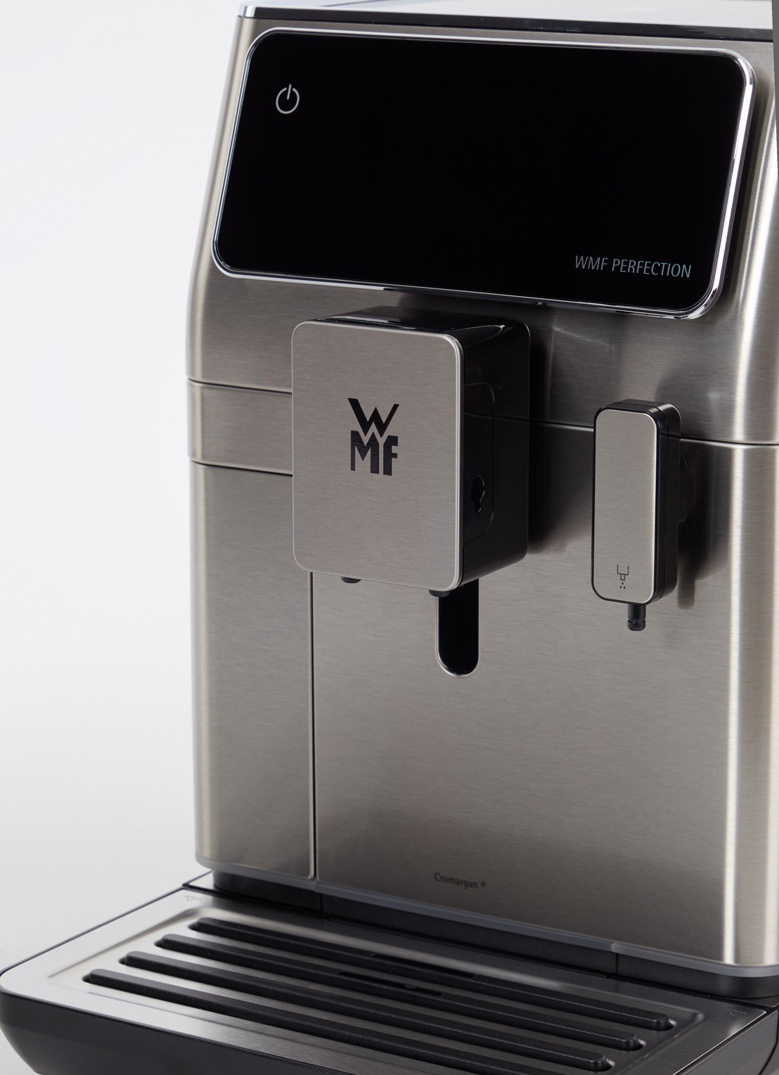 WMF Perfection 640L volautomatische koffiemachine CP812D10 - detail 3 zilver