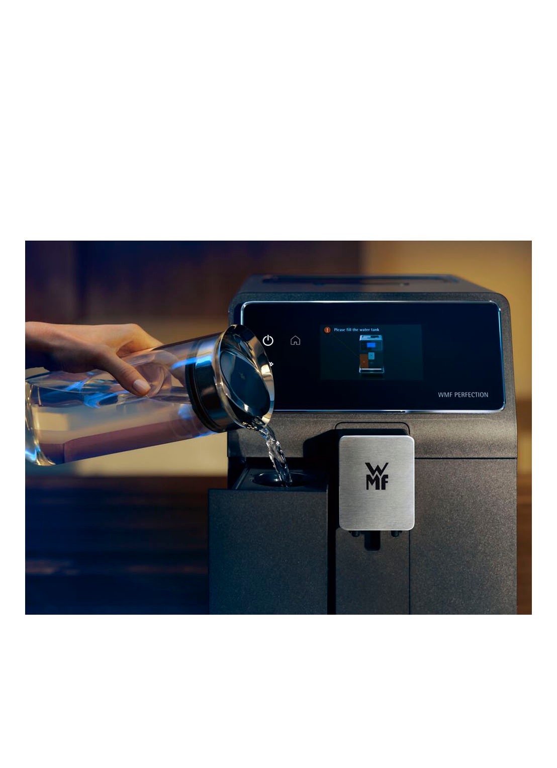 WMF Perfection 840L volautomatische koffiemachine CP850D15 - detail 4 zwart