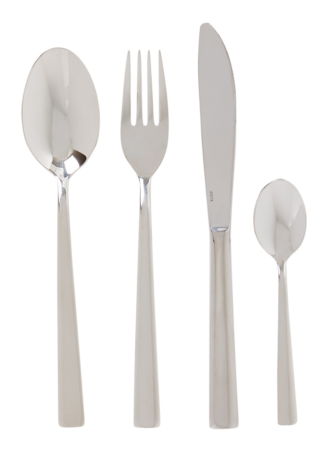 WMF Philadelphia bestekset 60-delig - voorkant zilver