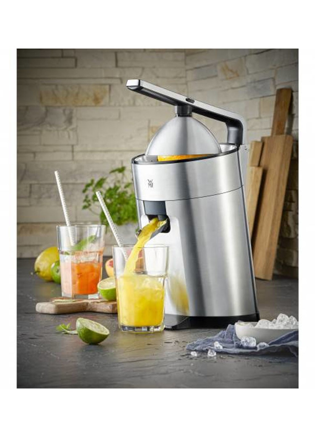 WMF Profi Plus citruspers - voorkant 2 zilver