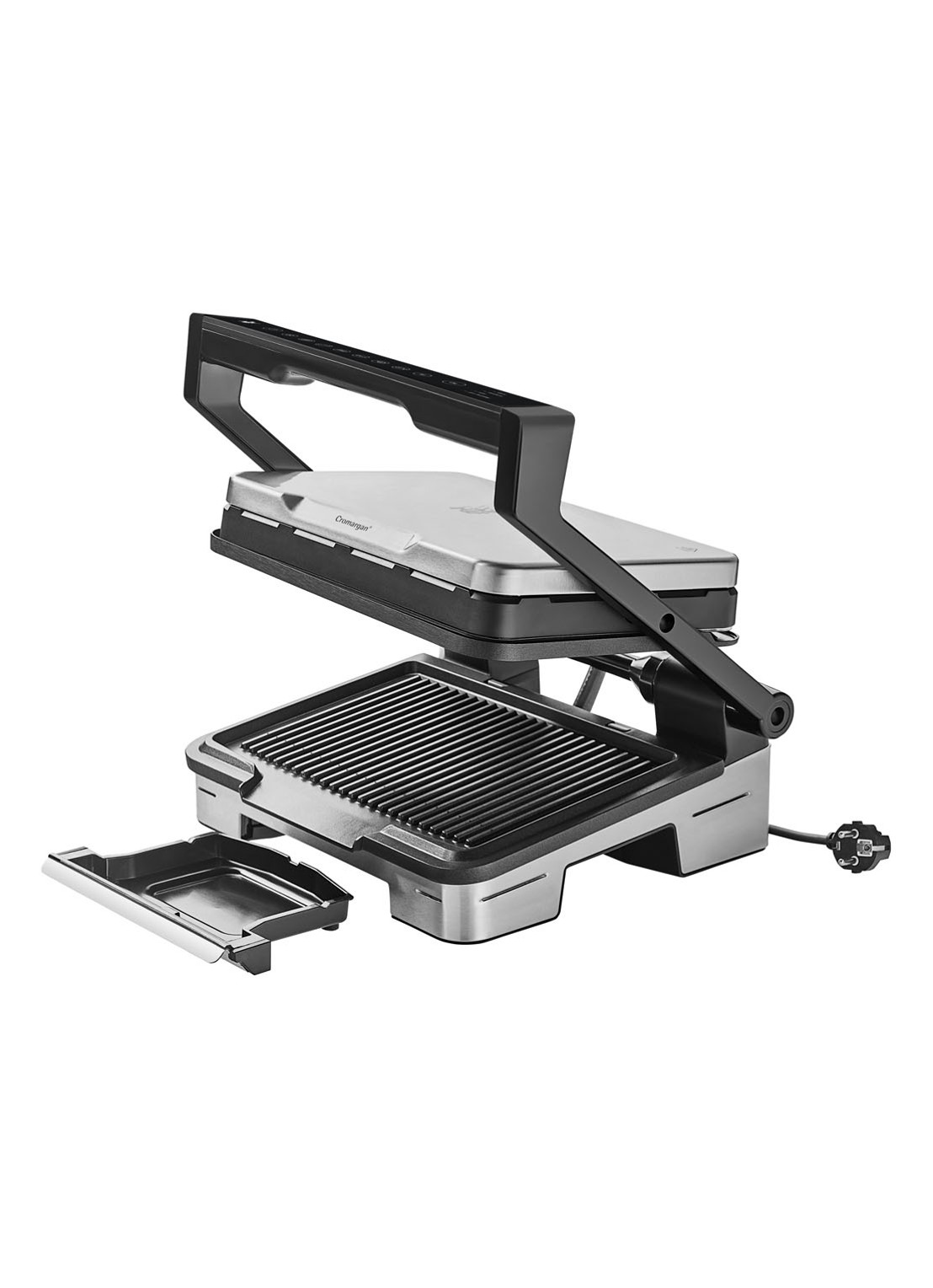 WMF Profi Plus Contact grill 0415560011 - voorkant zilver