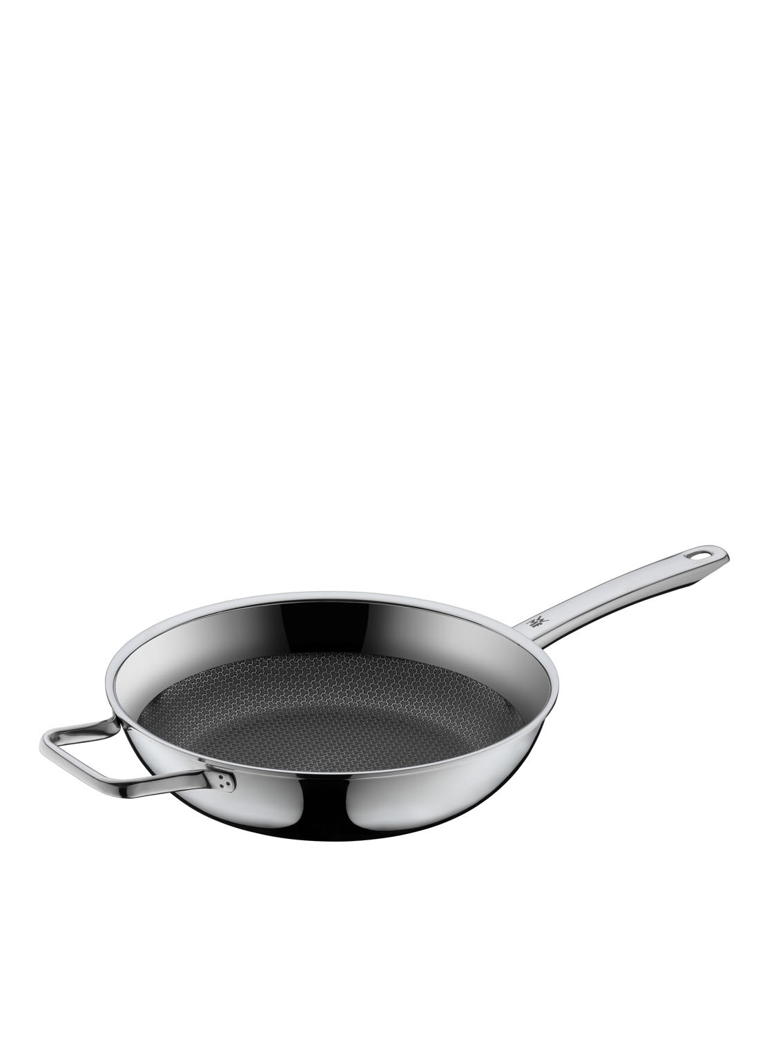 WMF Profi Resist Koekenpan 28 cm D - voorkant roestvrijstaal