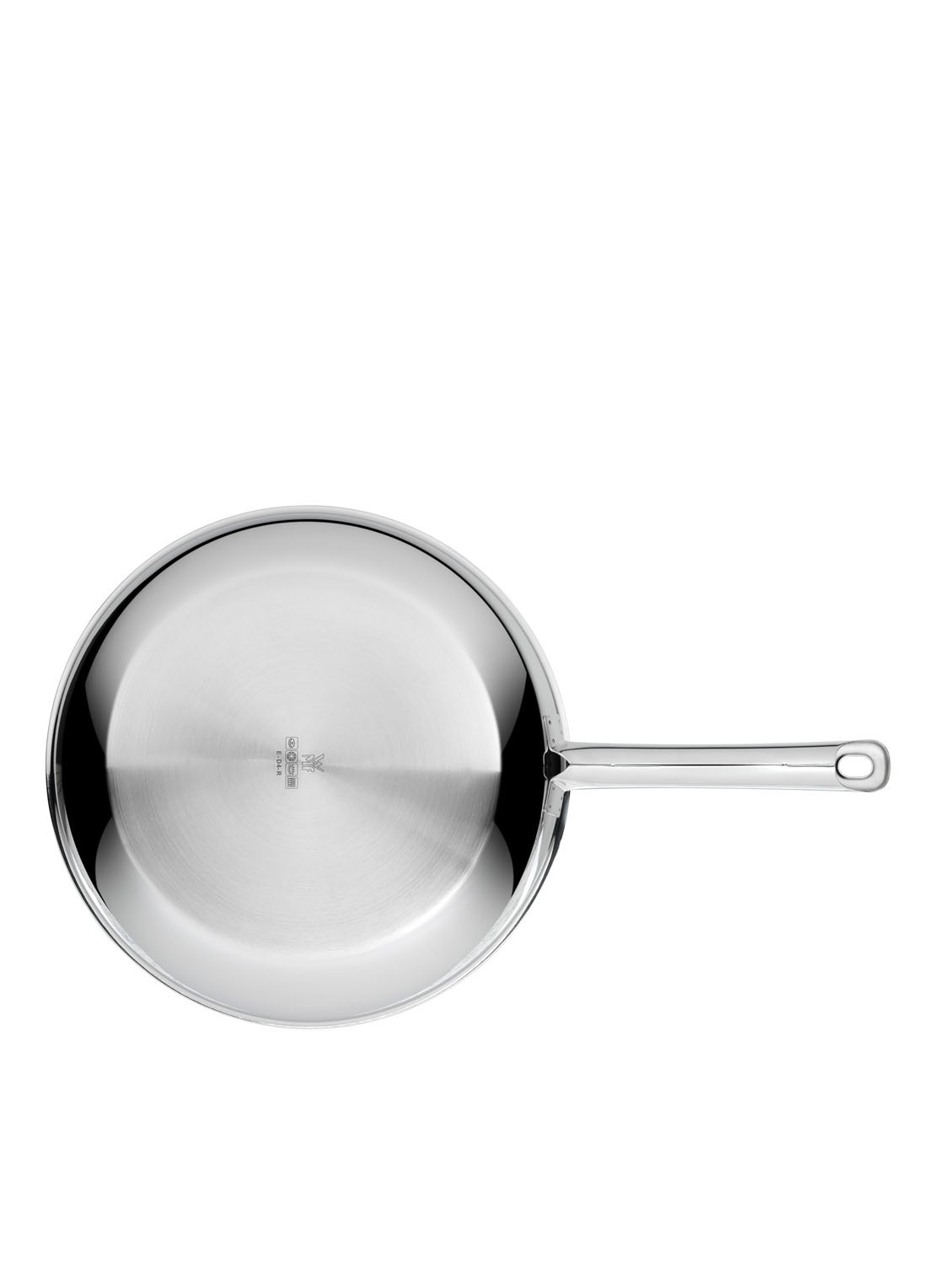 WMF Profi Resist koekenpan Ø28 cm - achterkant roestvrijstaal