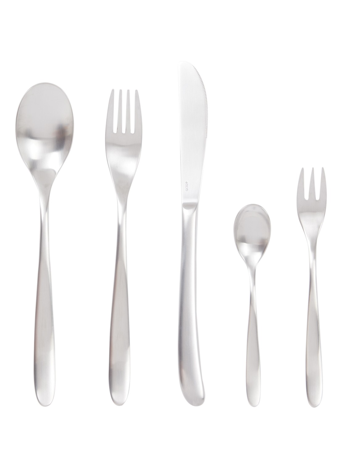 WMF Silk bestekset 60-delig - voorkant zilver