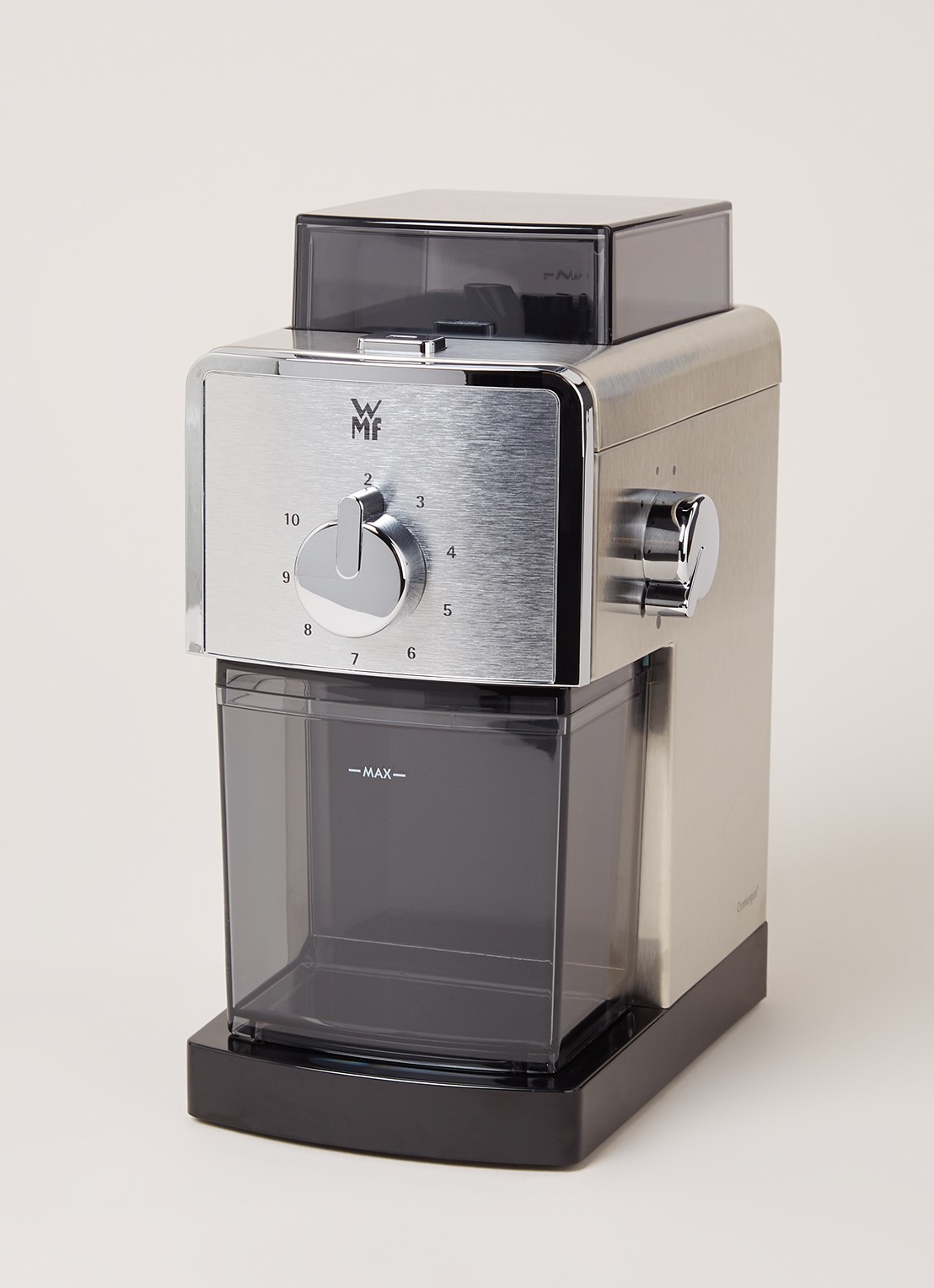WMF Stelio koffiemolen  - voorkant 3 zilver