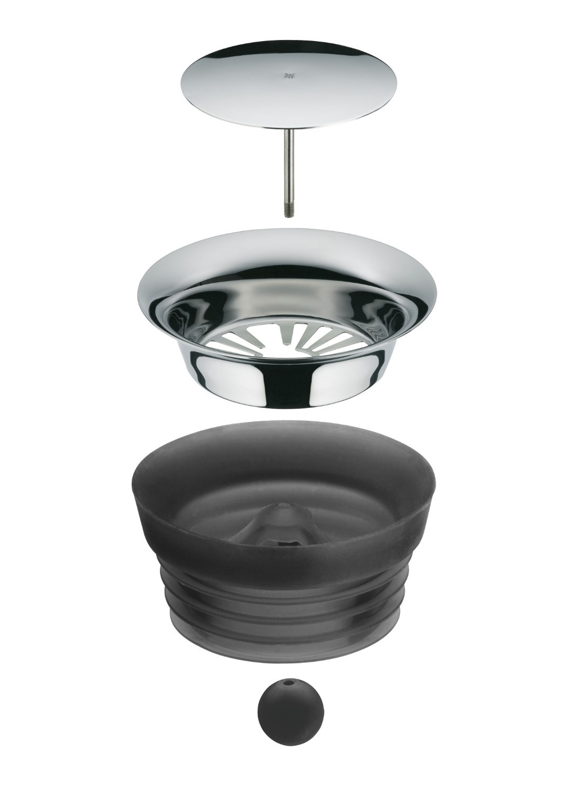 WMF Waterkaraf 1 liter - detail 5 zwart