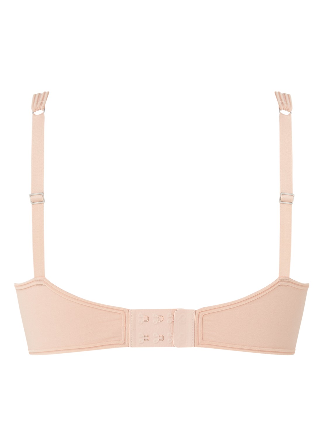 Wolford 3W Cup bralette met uitneembare padding - achterkant beige