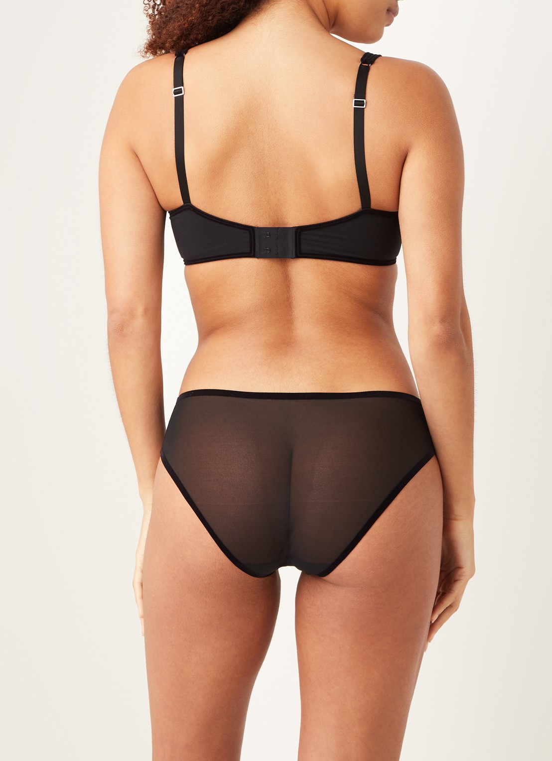 Wolford 3W Cup bralette met uitneembare padding - achterkant zwart