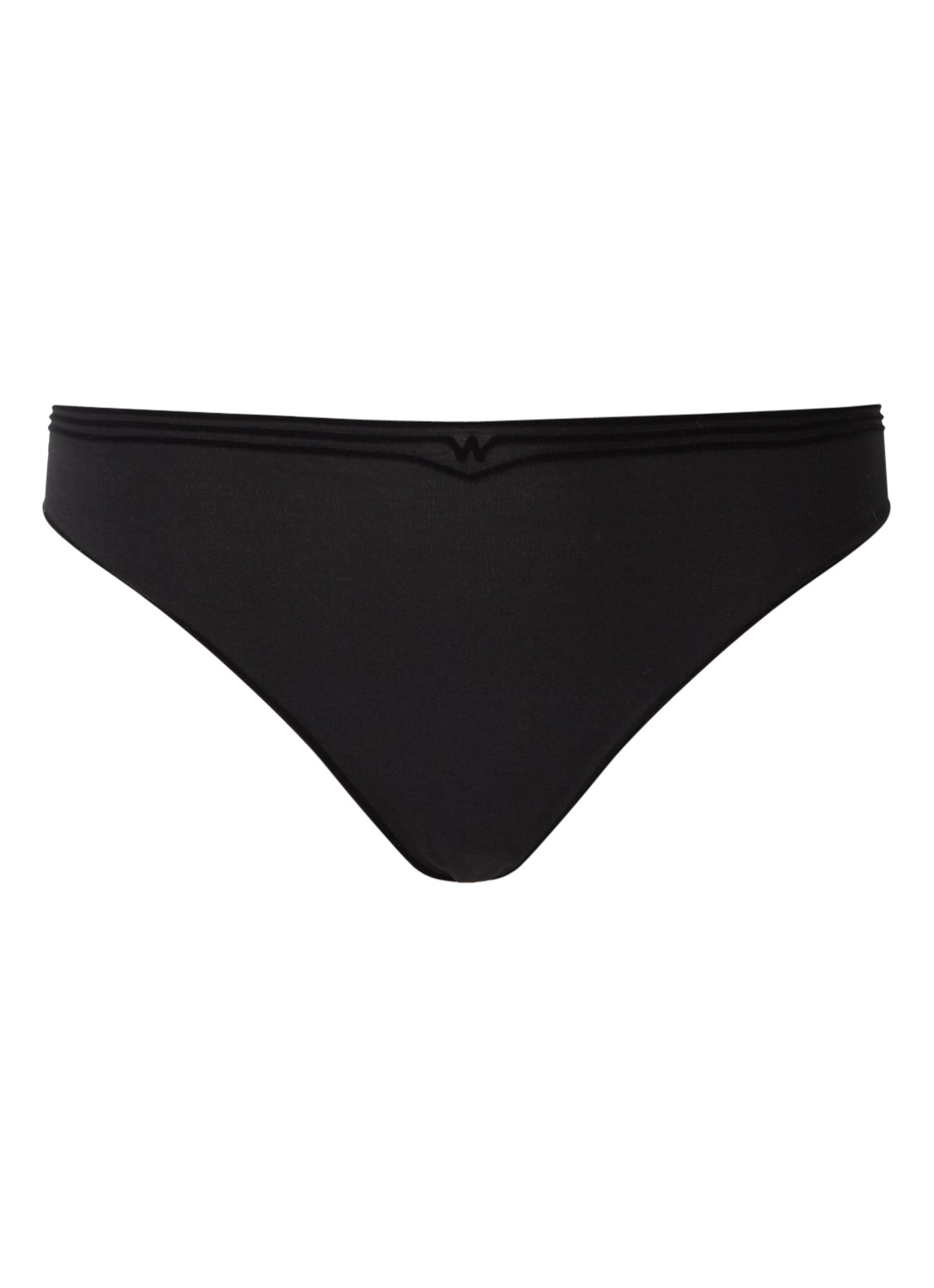 Wolford 3W string - voorkant 2 diepzwart
