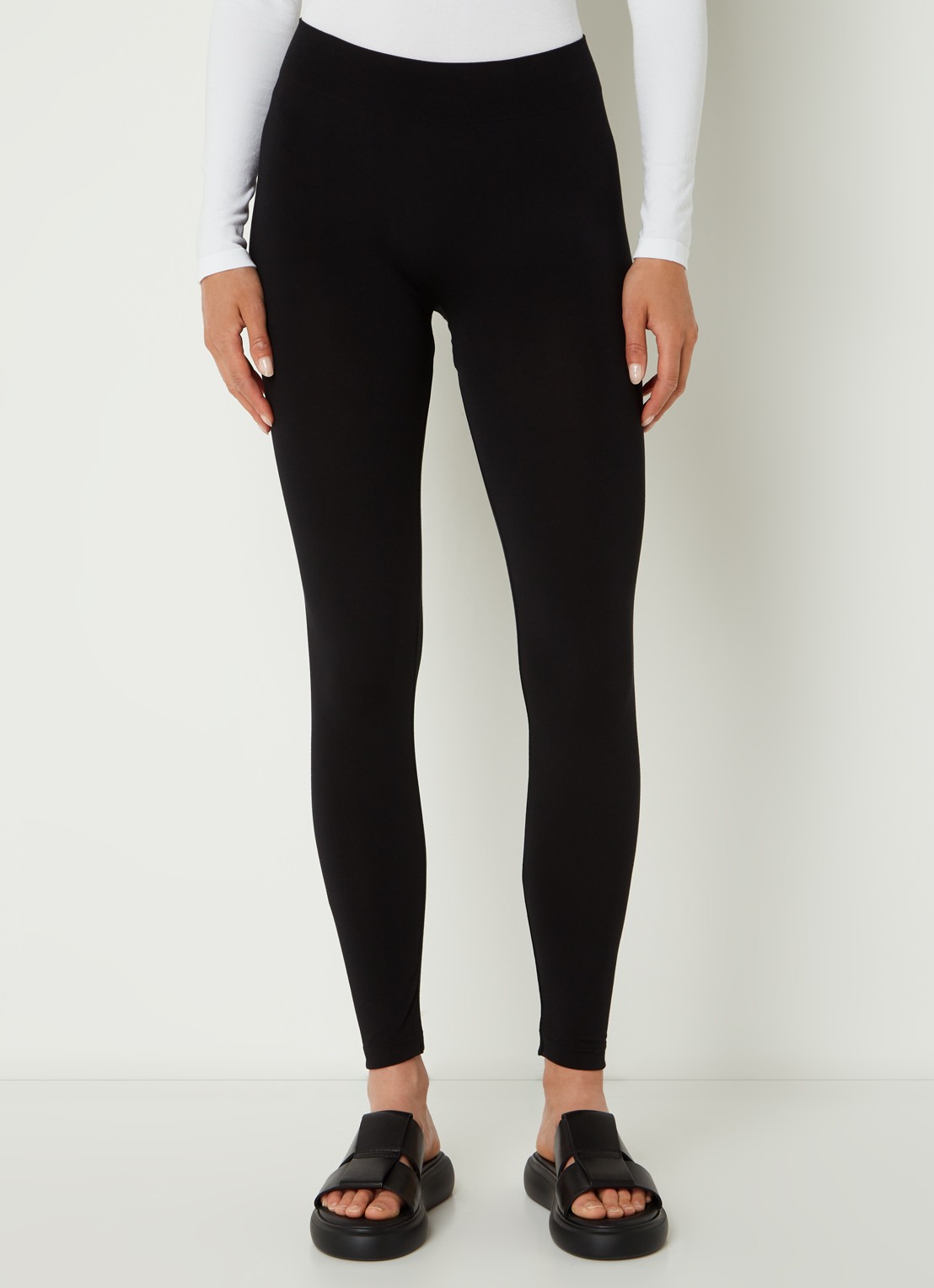 Wolford Aurora  legging van jersey - detail 2 zwart