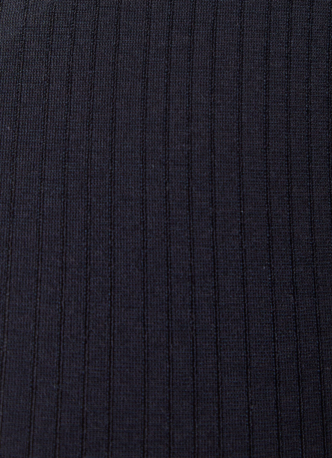 Wolford Beauty Cotton mouwloze stringbody - detail 4 zwart