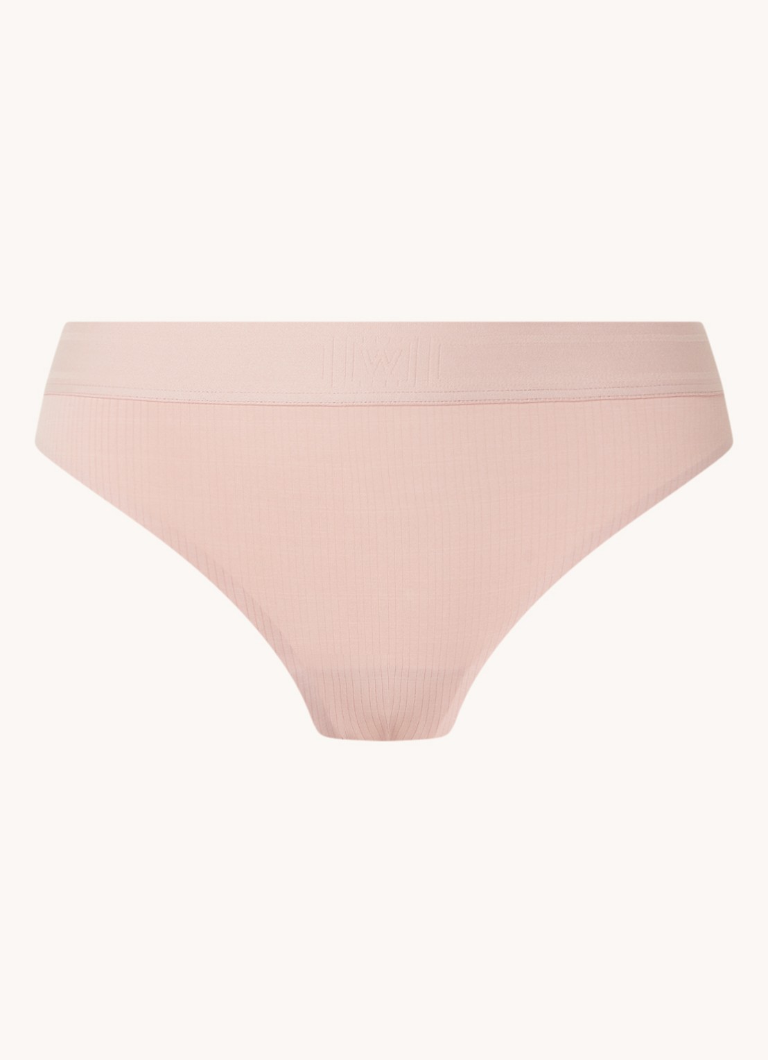 Wolford Beauty Cotton slip - voorkant 3 oudroze