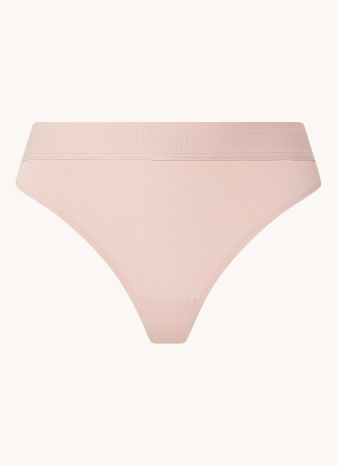Wolford Beauty Cotton string - voorkant 3 oudroze