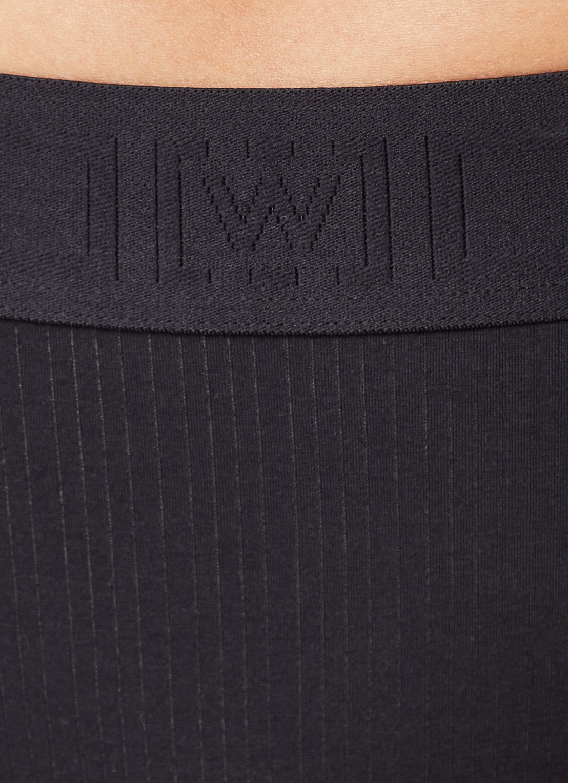 Wolford Beauty Cotton string - detail 2 zwart