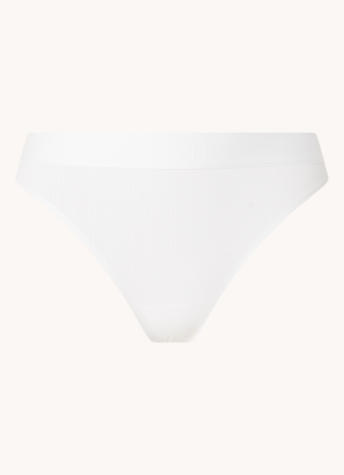 Wolford Beauty Cotton string - voorkant 2 wit