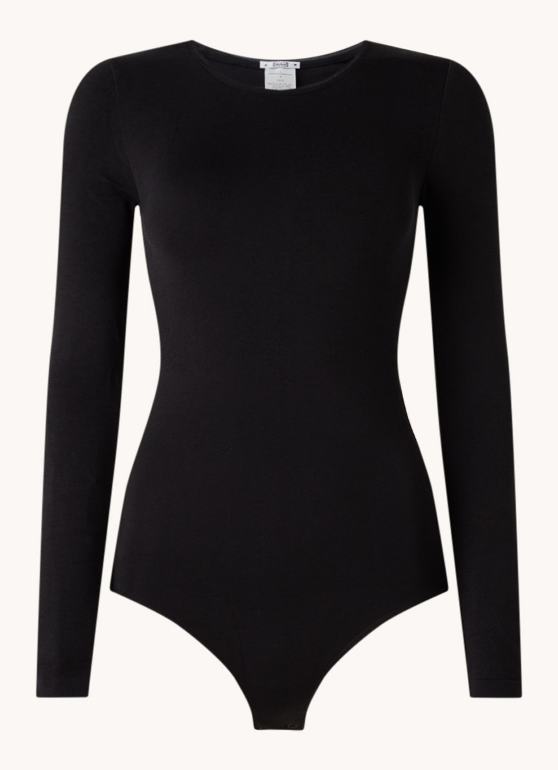 Wolford Berlin body met lange mouwen - voorkant 3 zwart