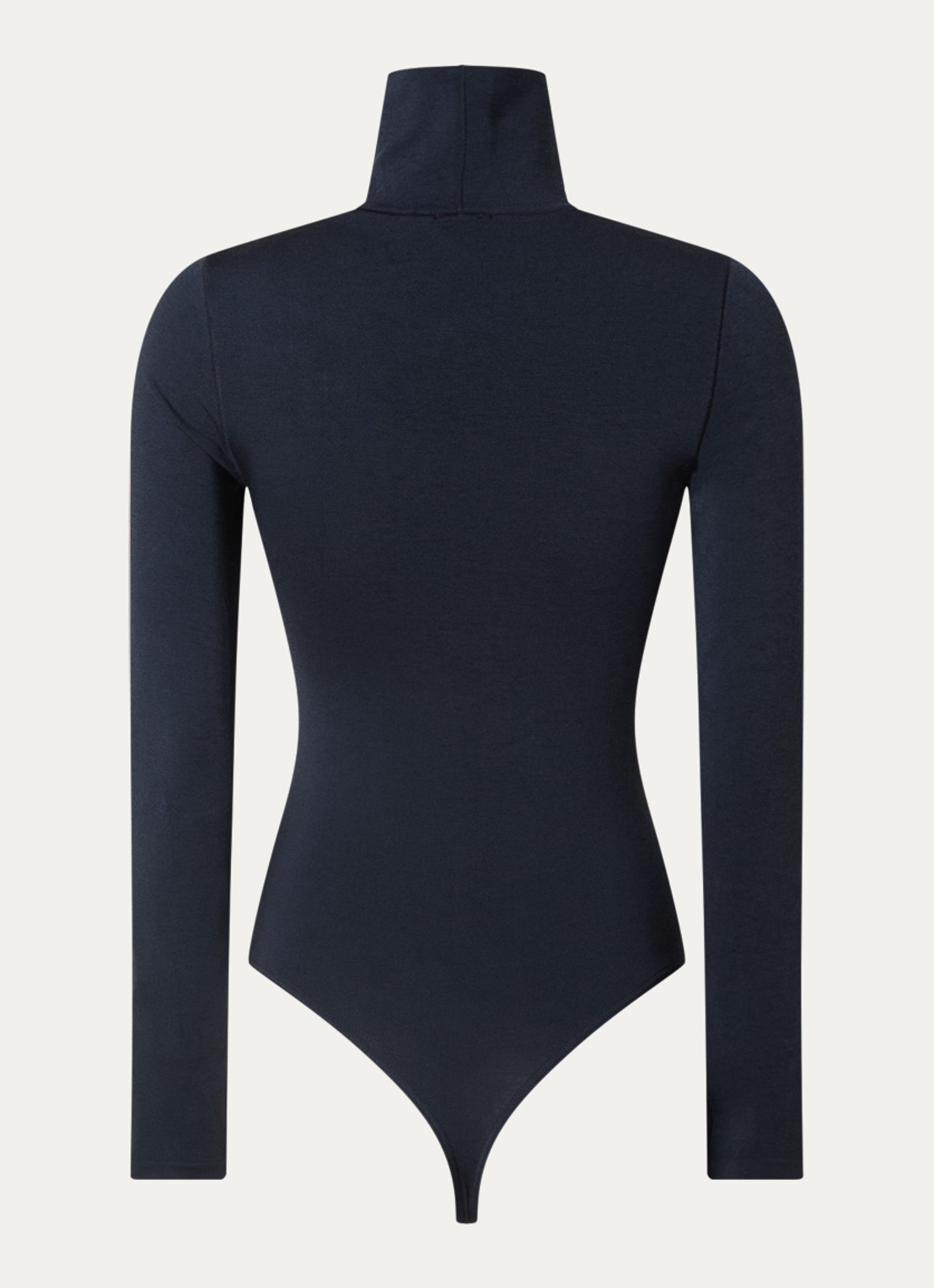Wolford Colorado stringbody met col - achterkant 4 donkerblauw