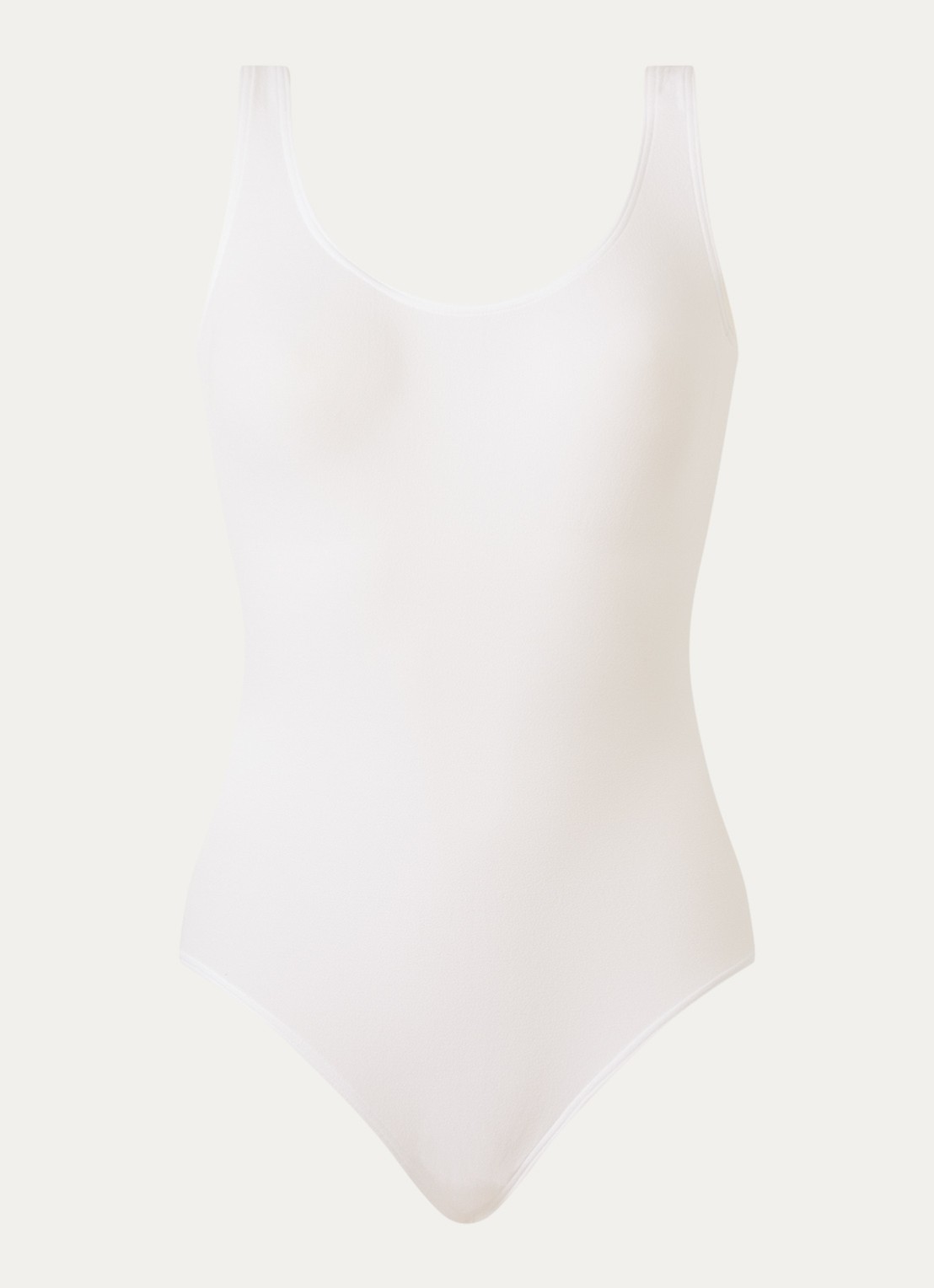 Wolford Corrigerende body met ronde hals - voorkant wit