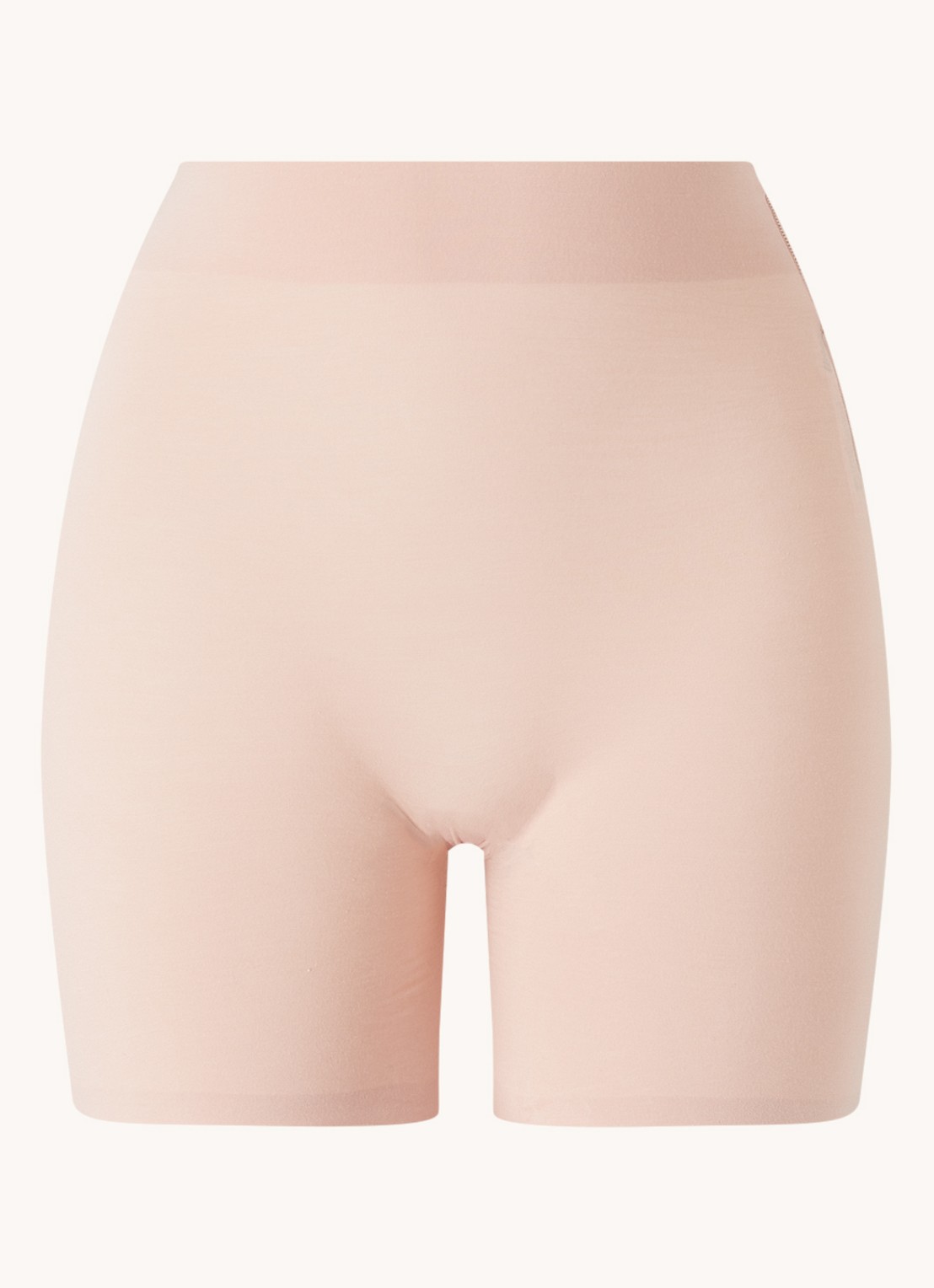 Wolford Cotton Contour corrigerende short - voorkant 2 lichtroze