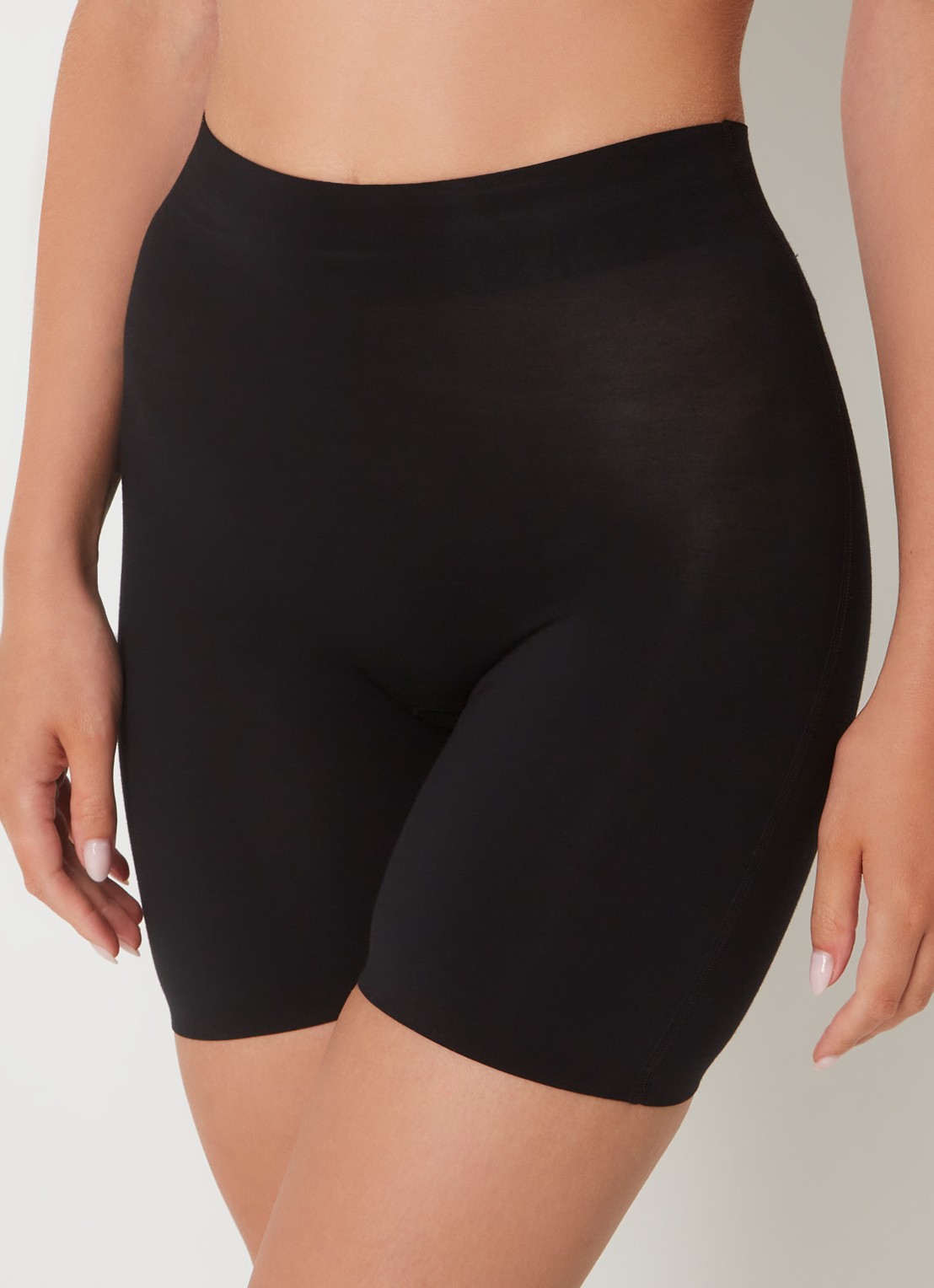 Wolford Cotton Contour corrigerende short - detail zwart