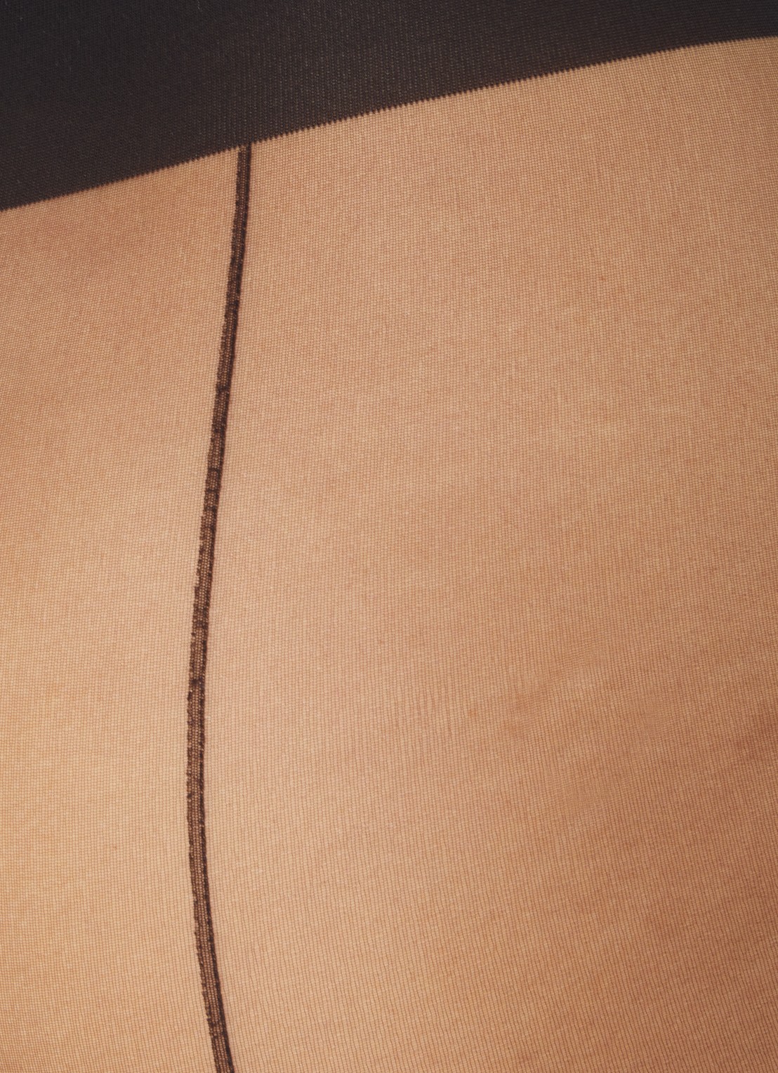 Wolford Individual Back Seam panty in 10 denier  - detail 3 black - 7005