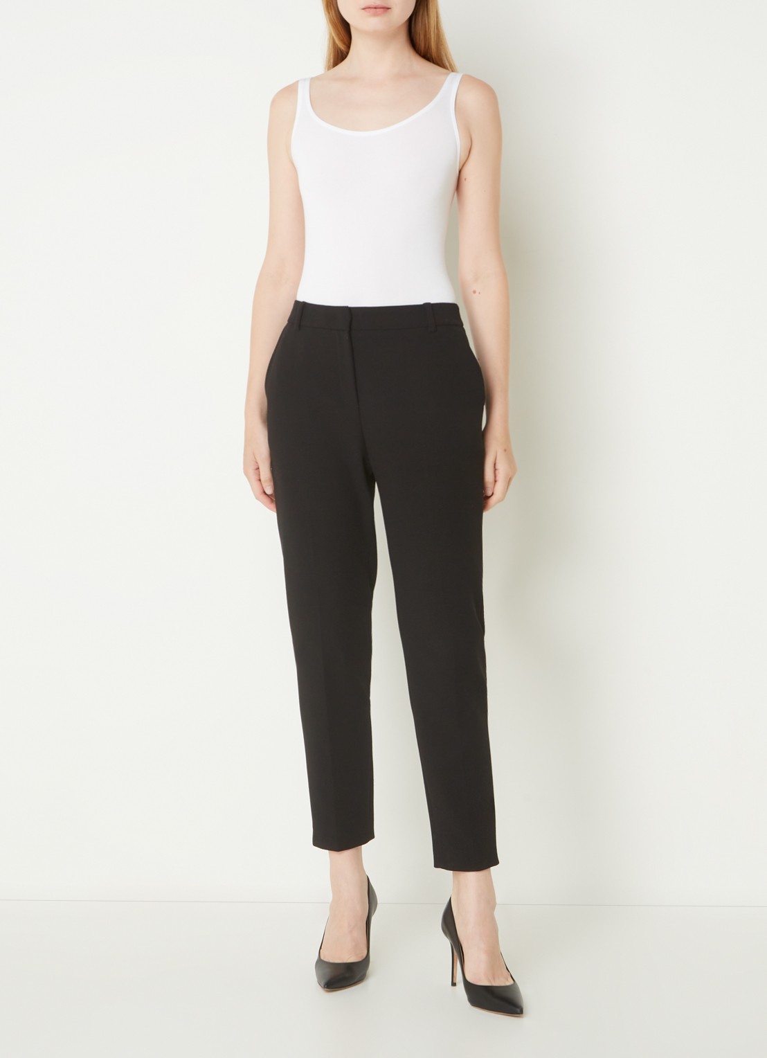 Wolford Jamaika body met ronde hals - voorkant 3 wit