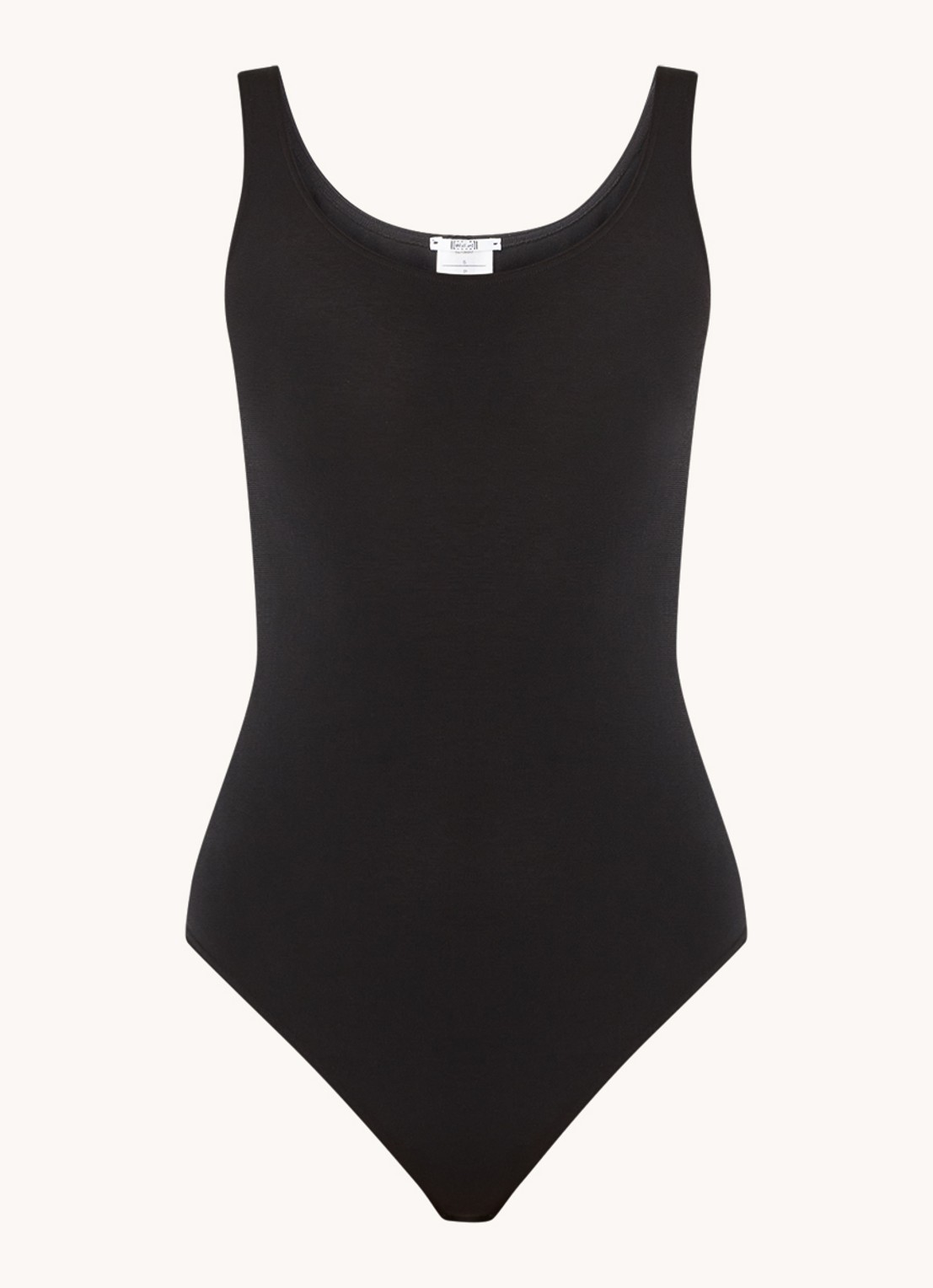 Wolford Jamaika body met ronde hals - voorkant 2 zwart