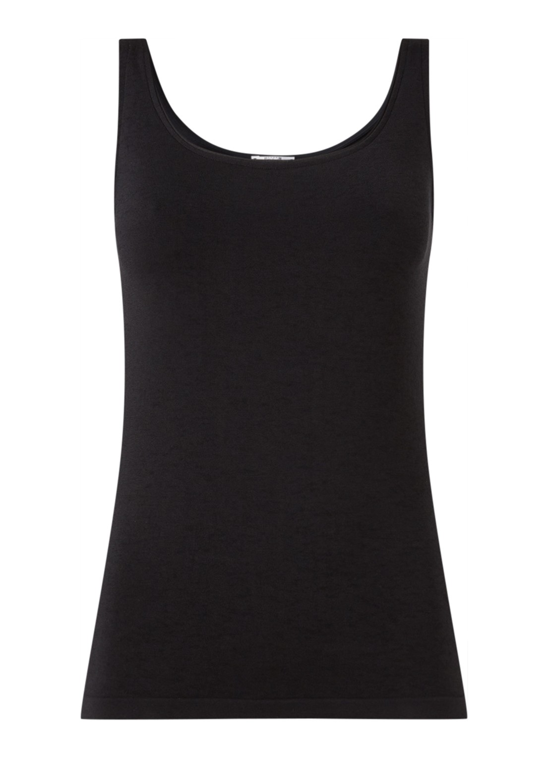 Wolford Jamaika naadloze top - voorkant 4 zwart