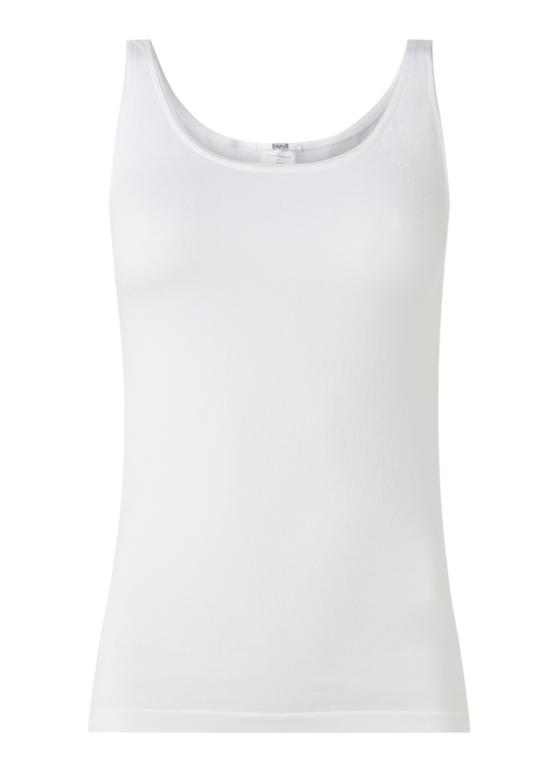 Wolford Jamaika naadloze top - voorkant wit