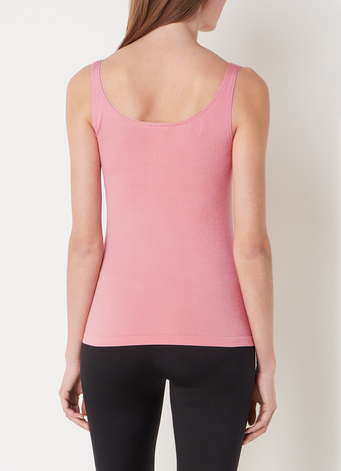 Wolford Jamaika naadloze top - achterkant 3 roze