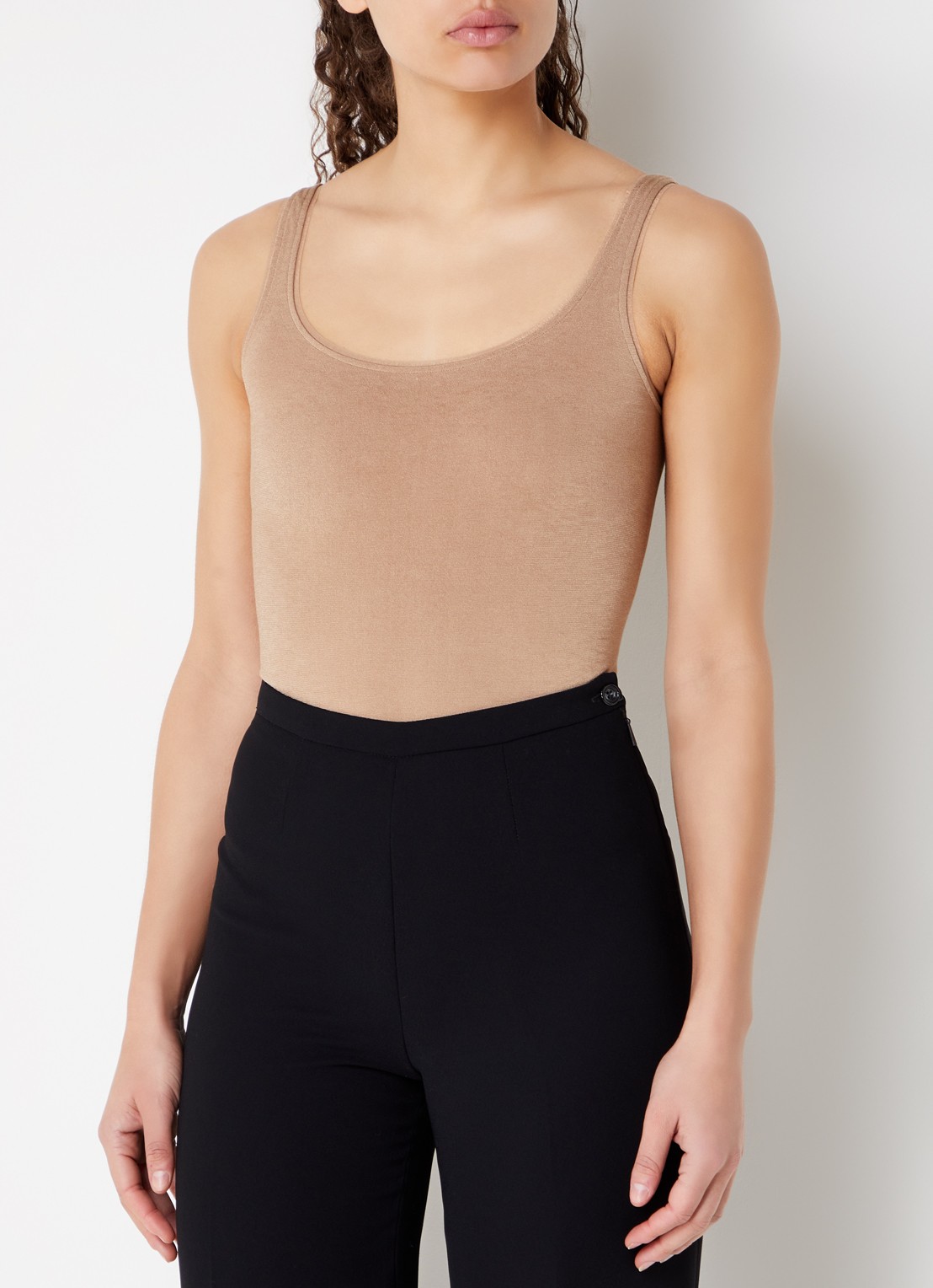 Wolford Jamaika string body  - detail 3 donkerbeige