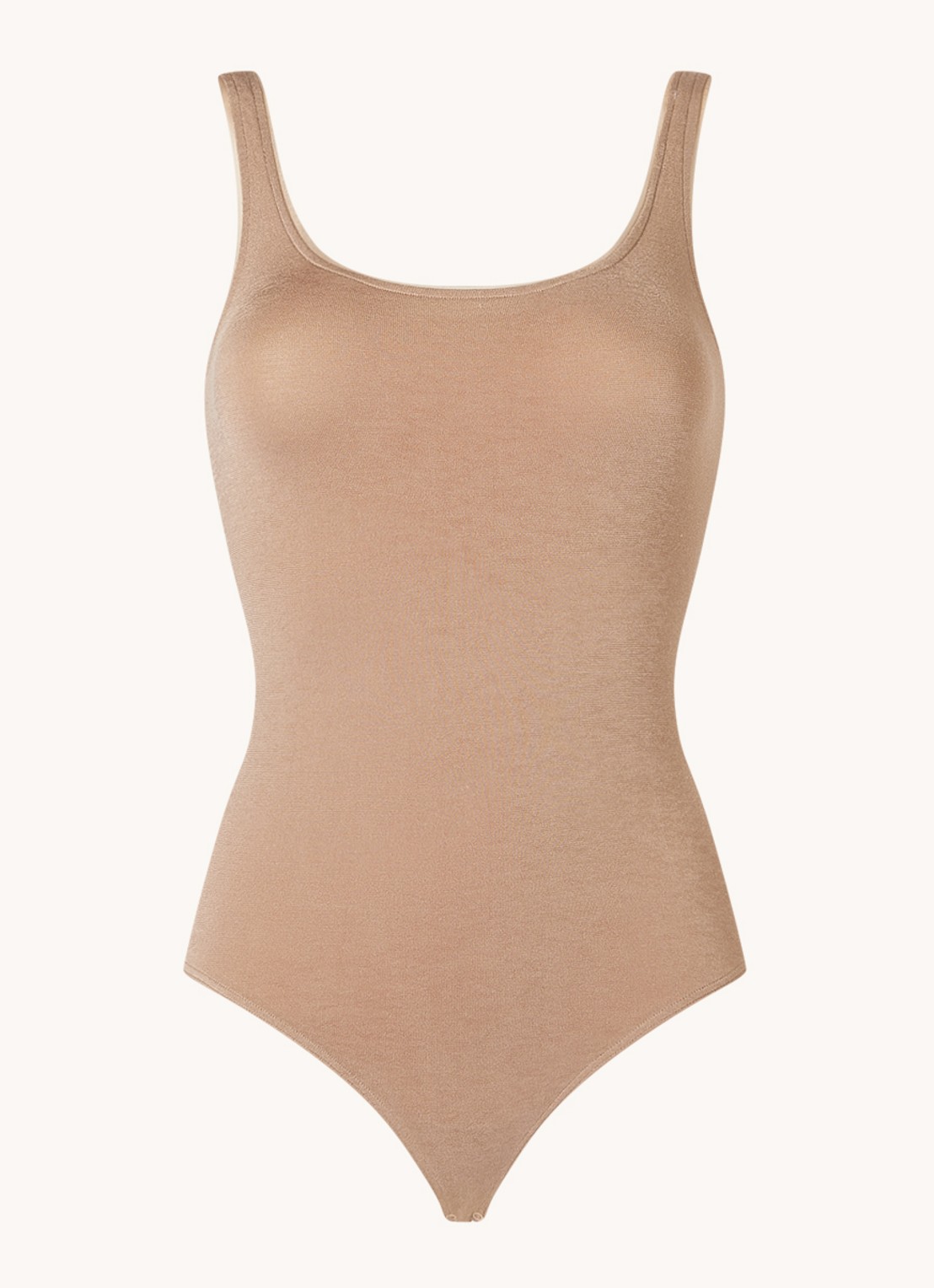 Wolford Jamaika string body  - voorkant donkerbeige
