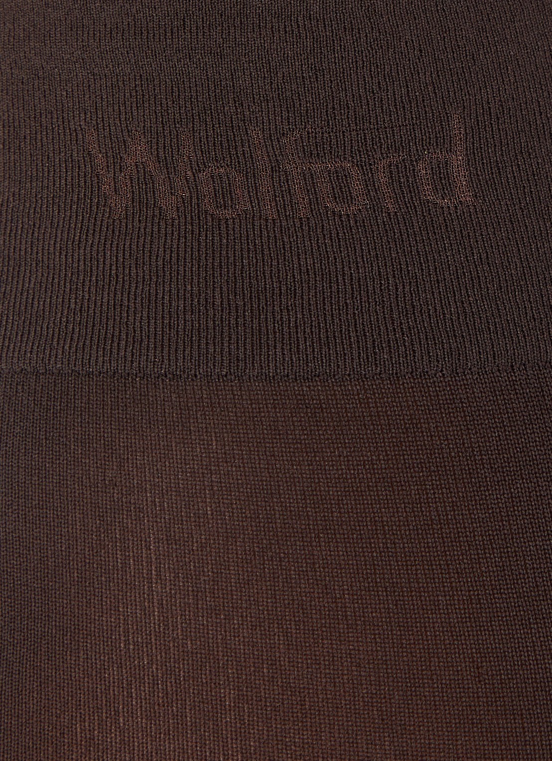 Wolford Mat Opaque panty in 80 denier - detail donkerbruin