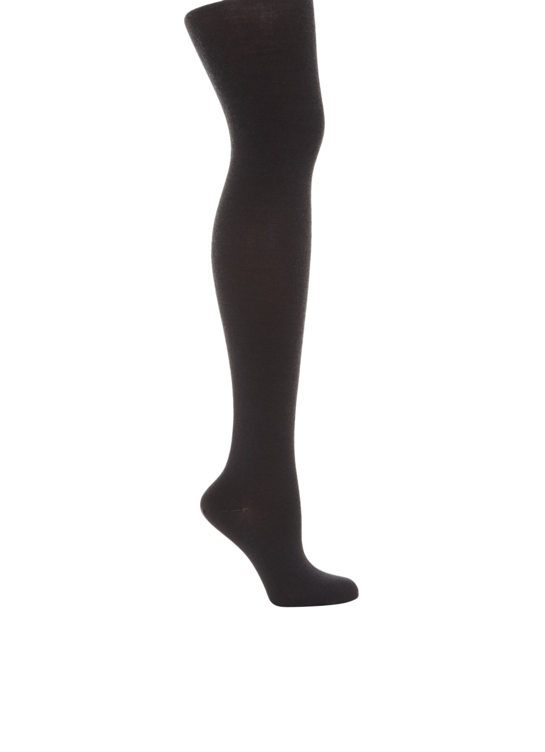 Wolford Merino maillot in 200 denier - voorkant 3 anthracite - 7221