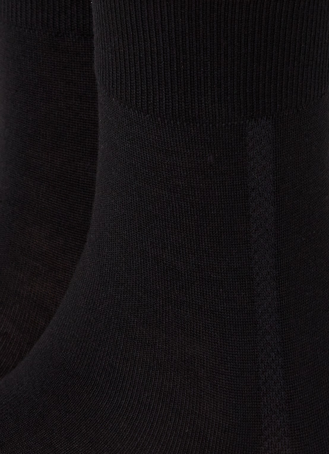 Wolford Merino sokken in wolblend  - detail 3 diepzwart