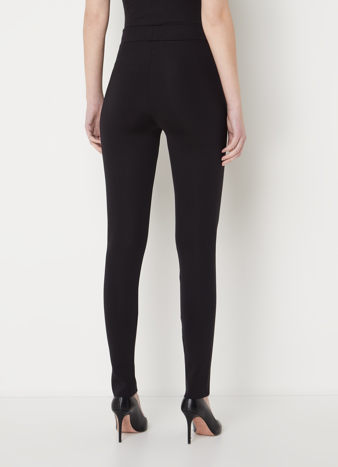 Wolford Midnight Grace high waist legging met split - achterkant zwart