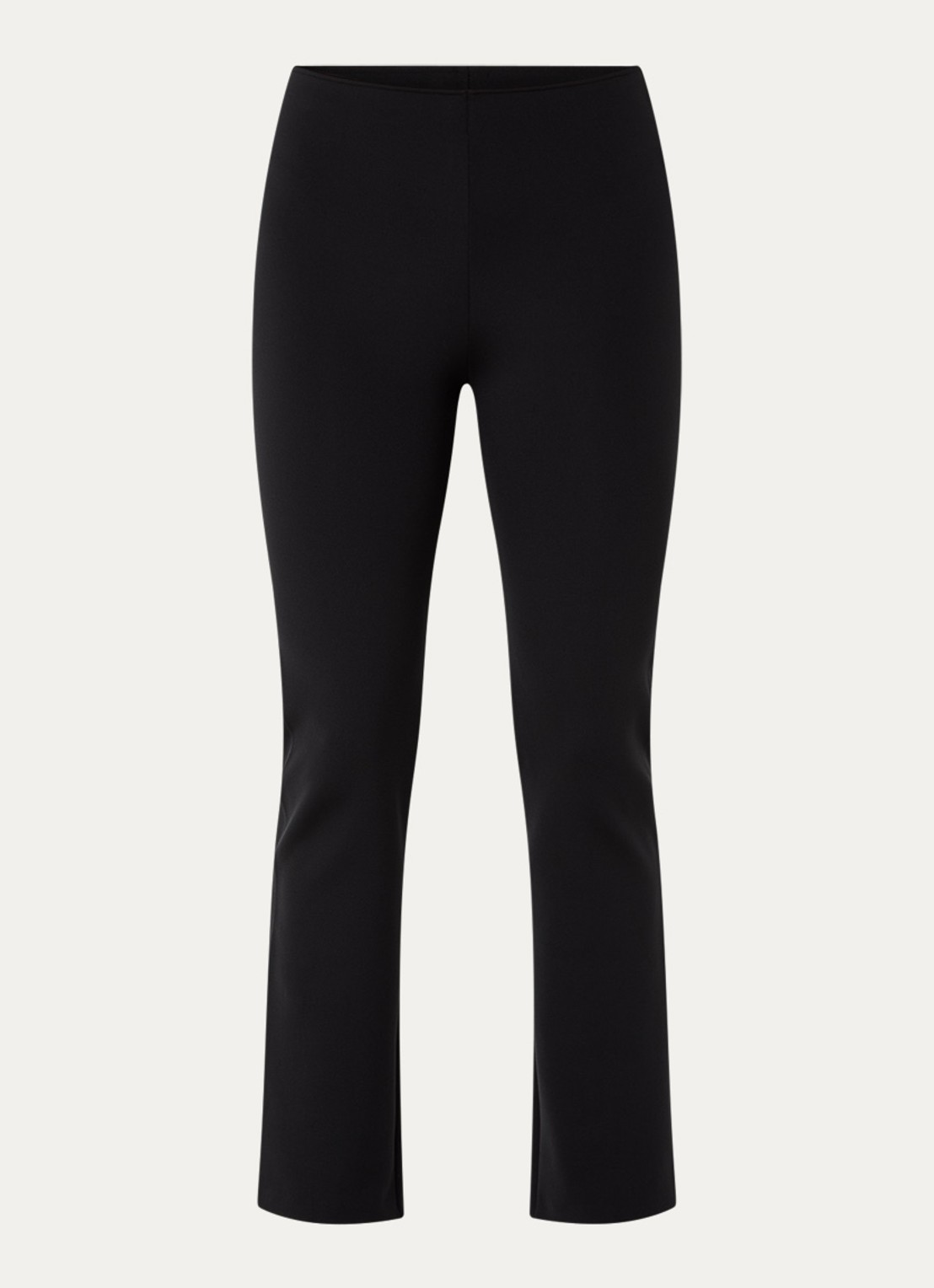 Wolford Midnight Grace high waist slim fit pantalon - voorkant 2 zwart