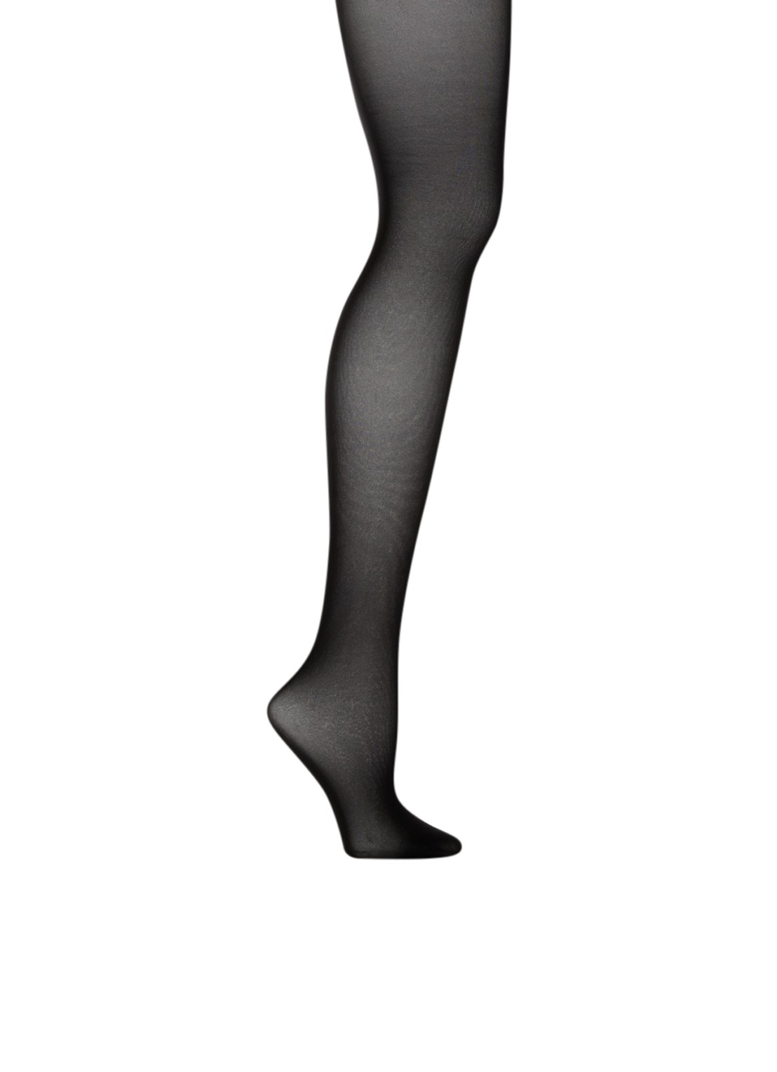 Wolford Neon panty in 40 denier  - voorkant nearly black - 7212