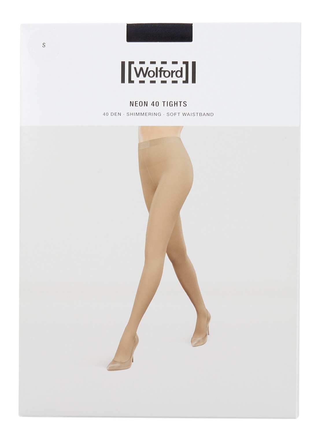 Wolford Neon panty in 40 denier - voorkant indigo