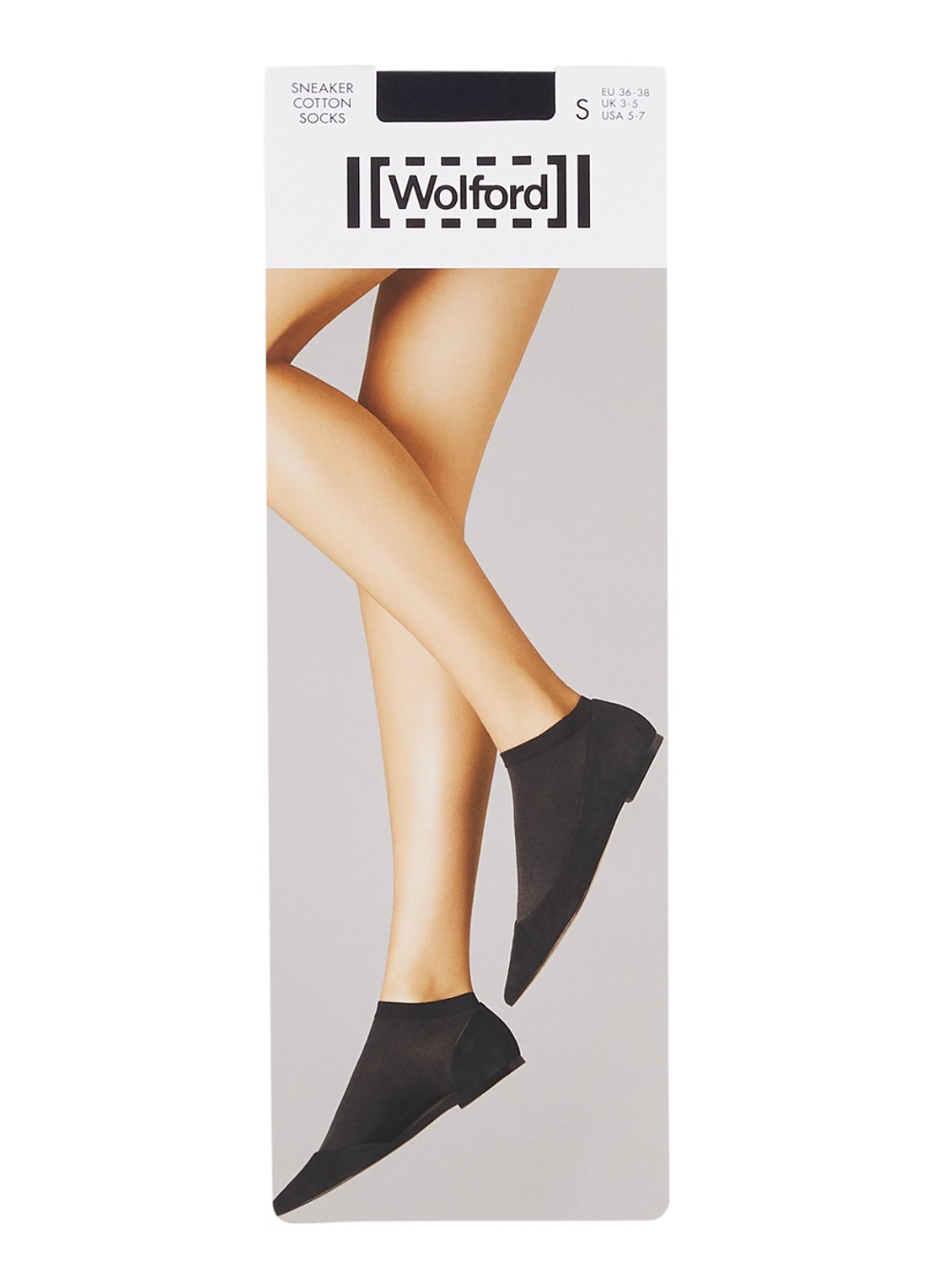 Wolford Pantysokken in 80 denier black - voorkant zwart