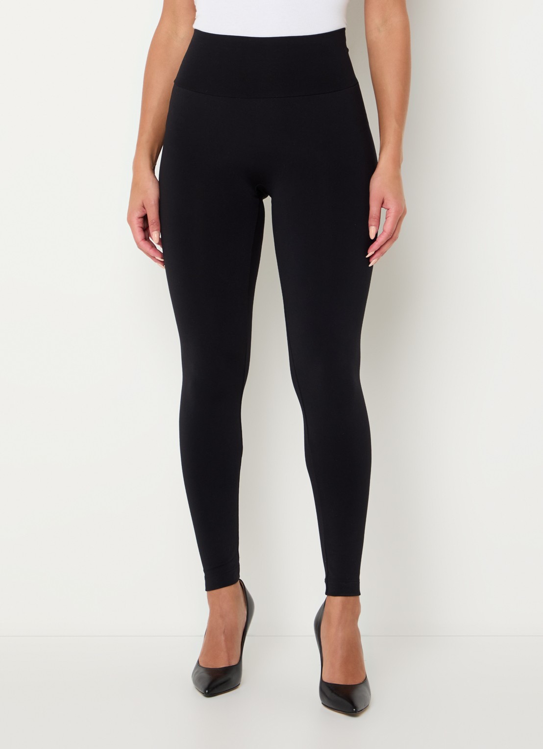 Wolford Perfect Fit legging van jersey - detail 4 zwart