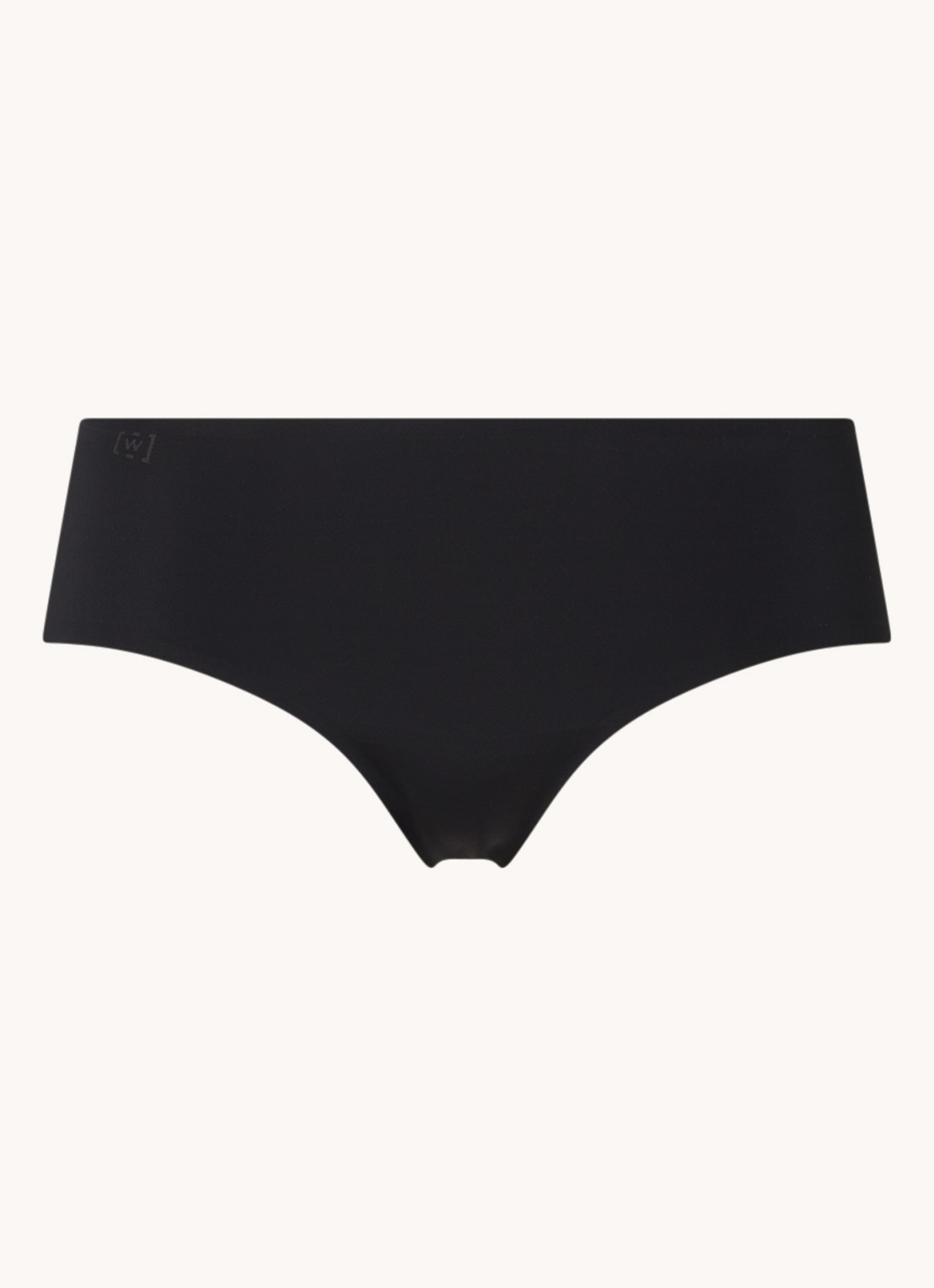Wolford Pure naadloze slip - voorkant zwart