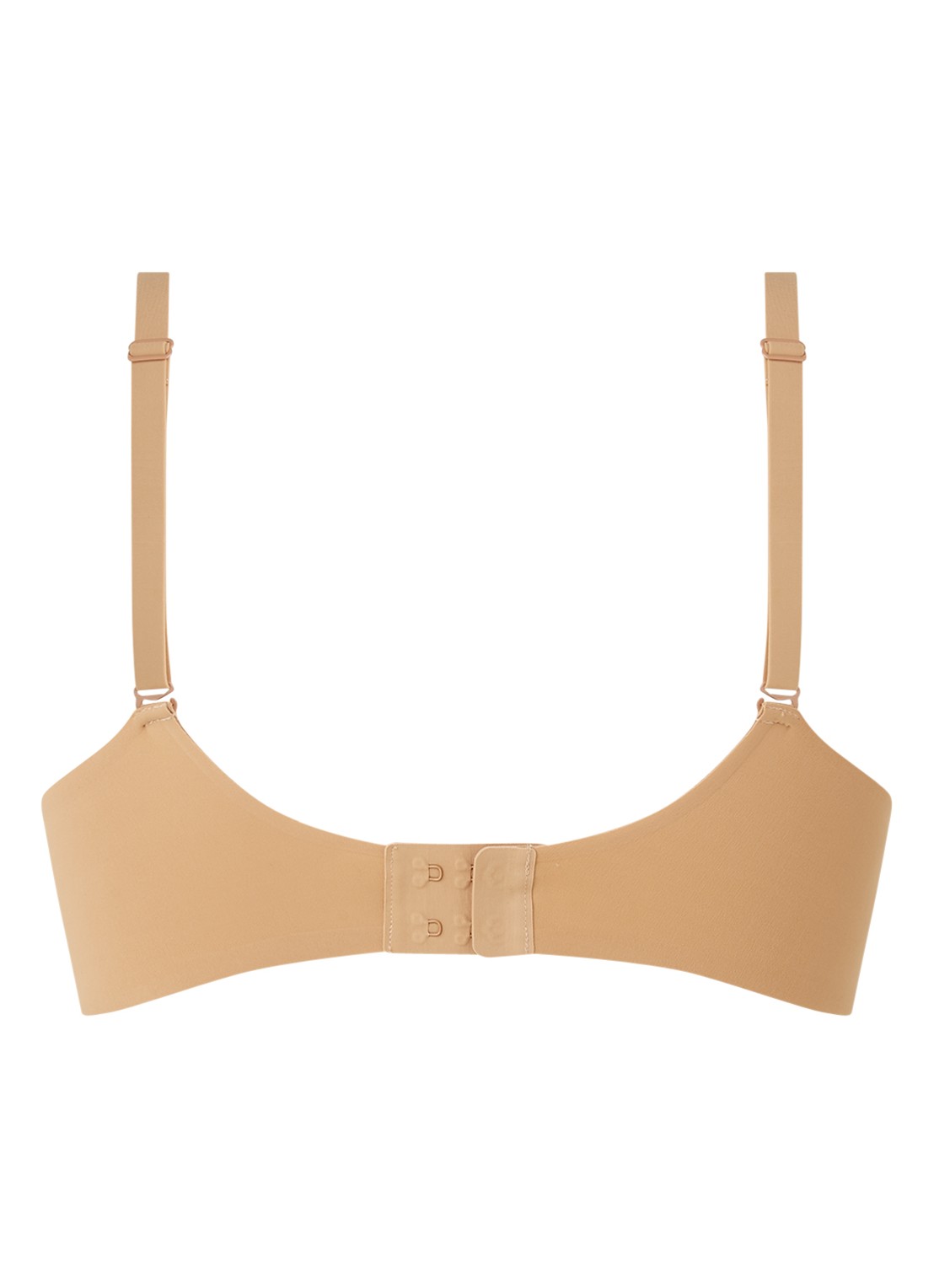 Wolford Pure naadloze voorgevormde bh - achterkant camel