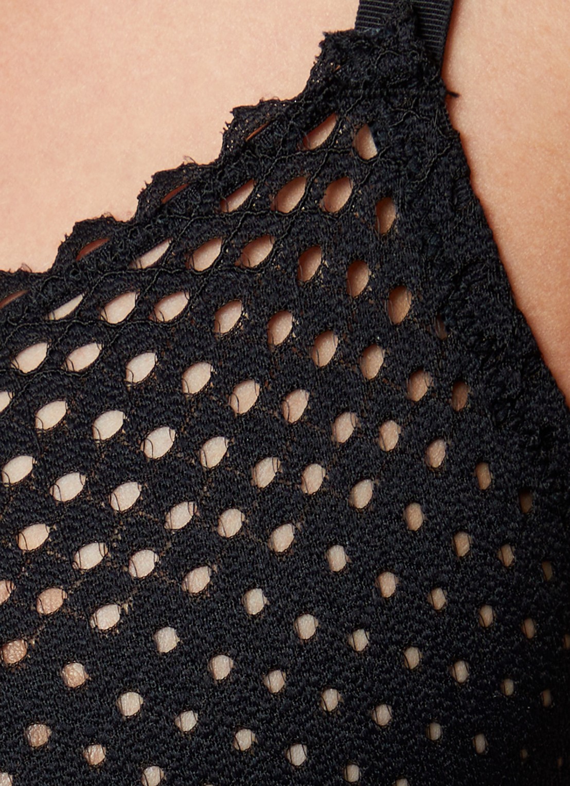 Wolford Romantic beugel bh met opengewerkt dessin - detail 5 zwart