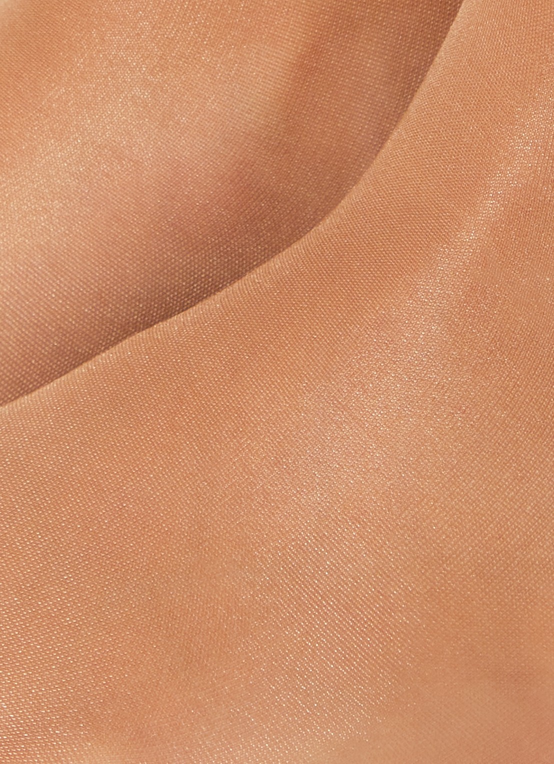 Wolford Satin Touch pantykousen in 20 denier - detail cognac