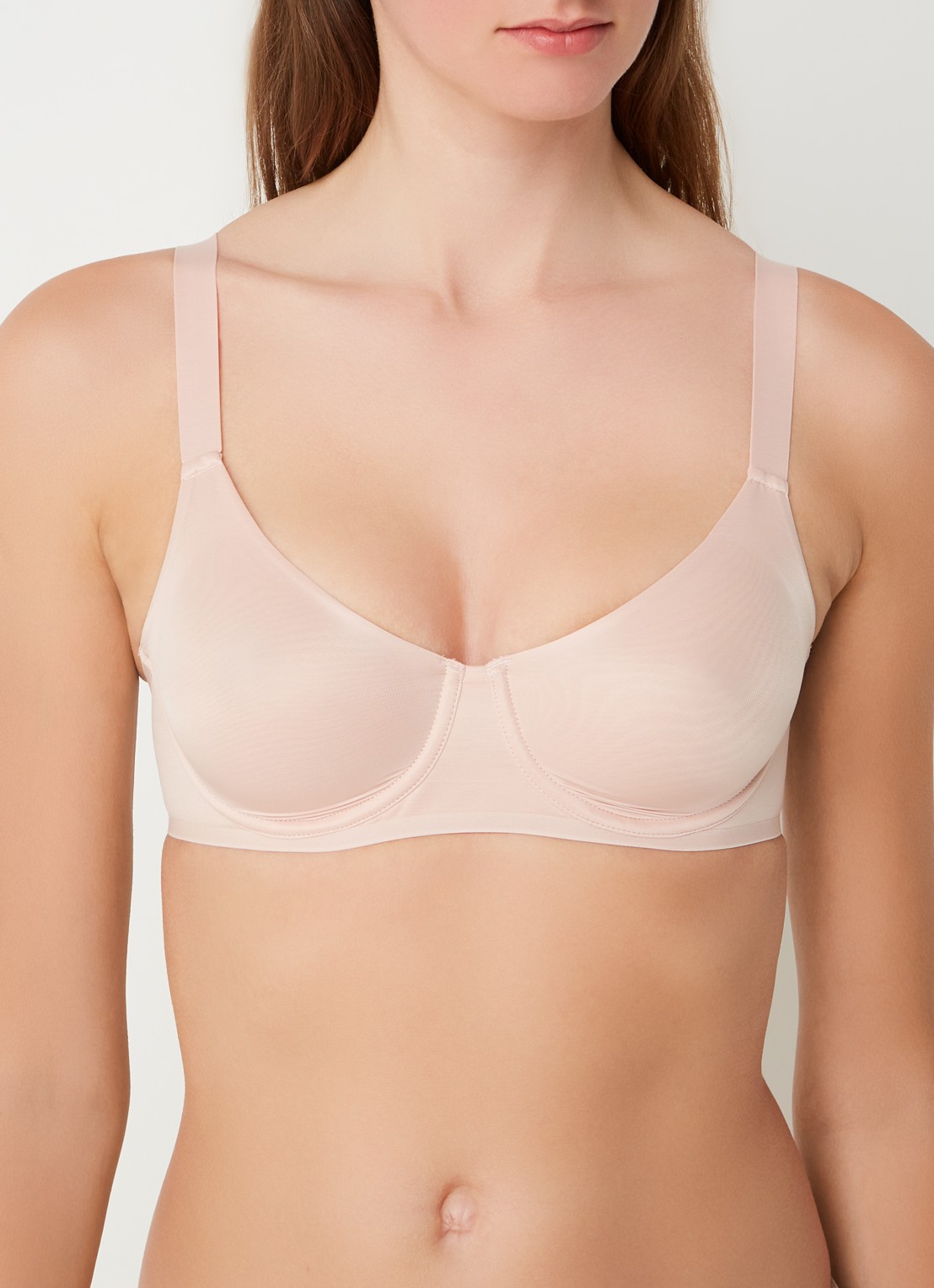 Wolford Sheer Touch Bra - detail 3 roze