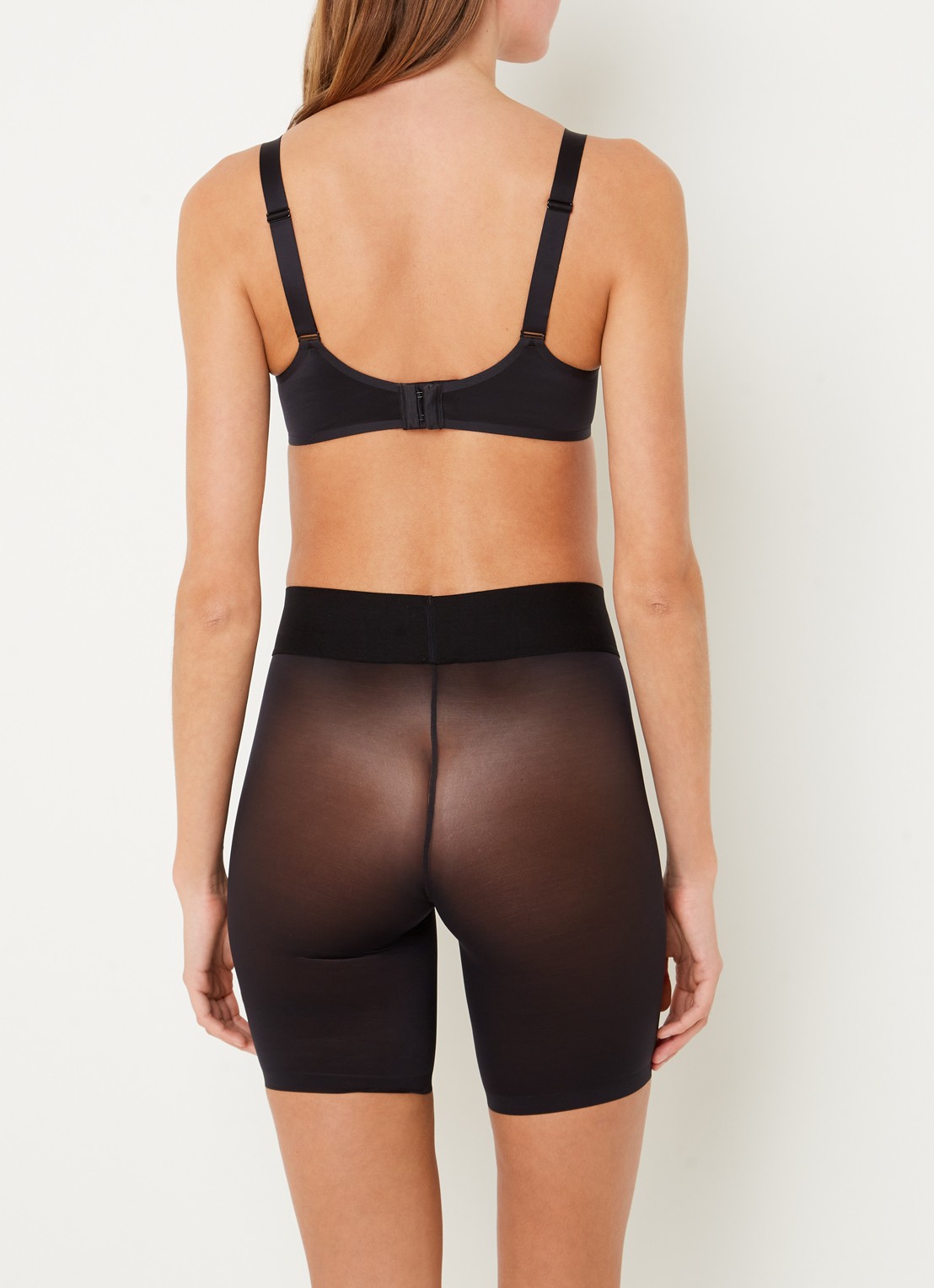 Wolford Sheer Touch Bra - achterkant 4 zwart