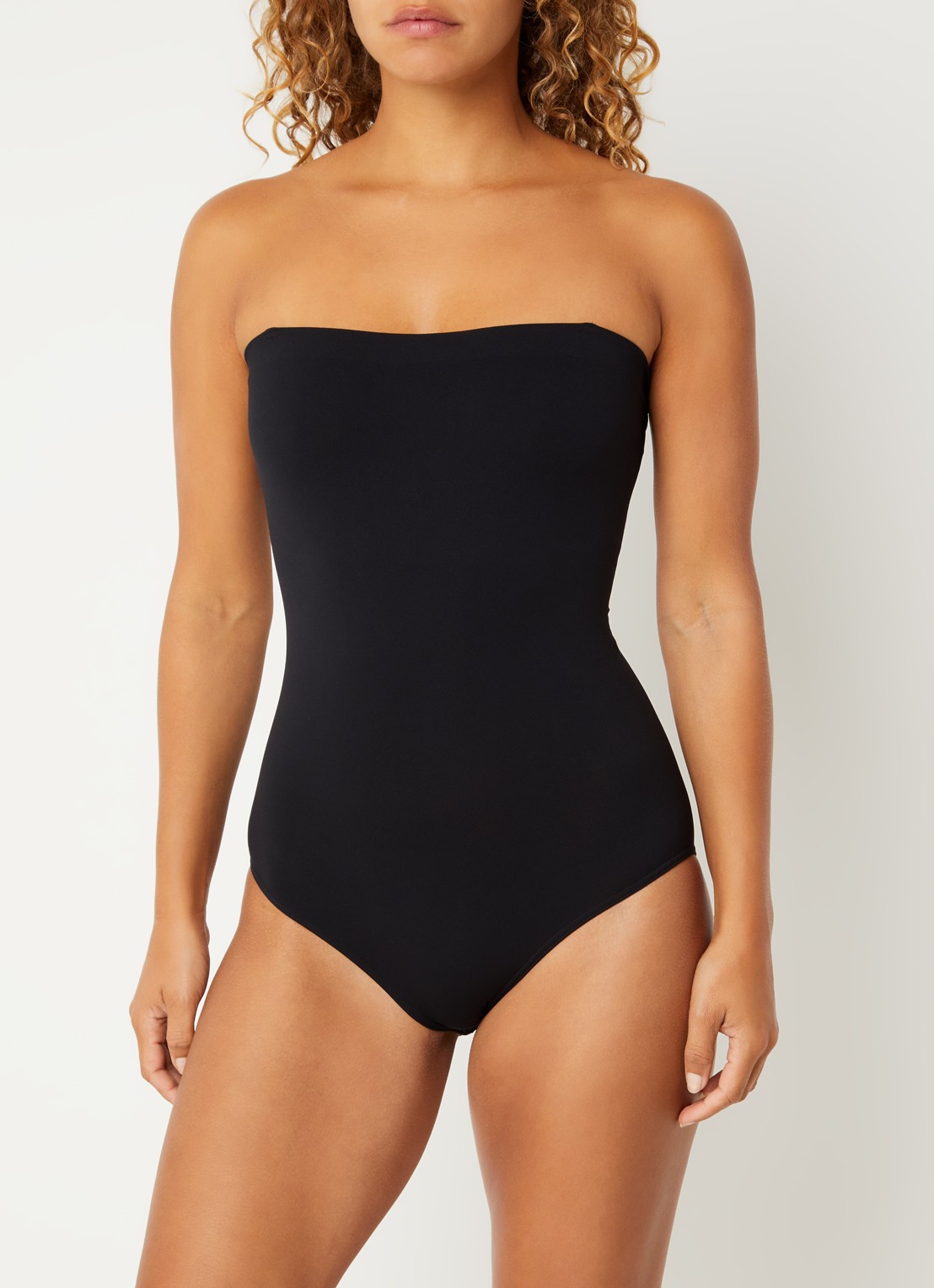 Wolford Skin Contour Tube Body - voorkant 4 zwart