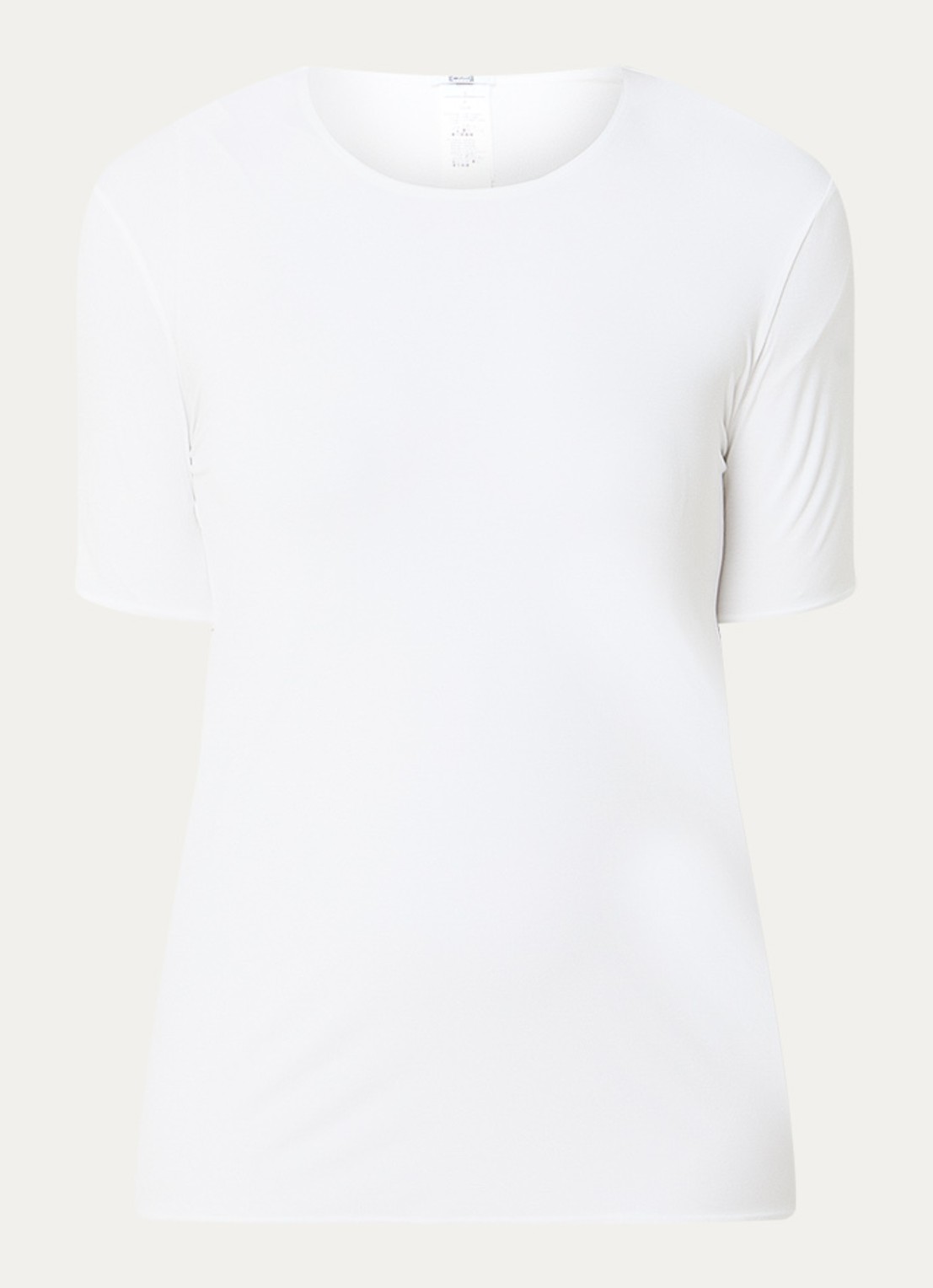 Wolford T-shirt met ronde hals - voorkant 2 wit